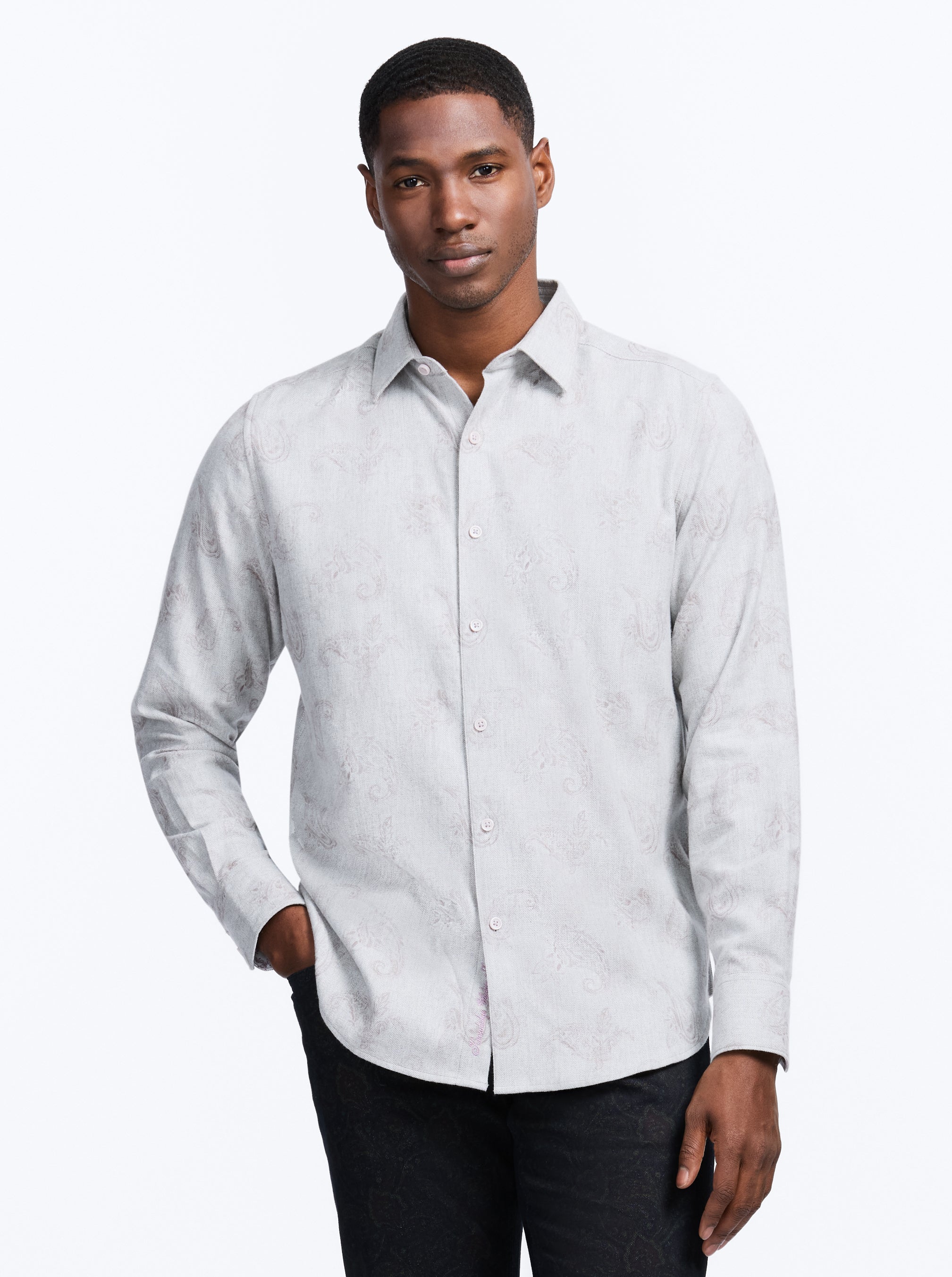 KNOX LONG SLEEVE BUTTON DOWN SHIRT