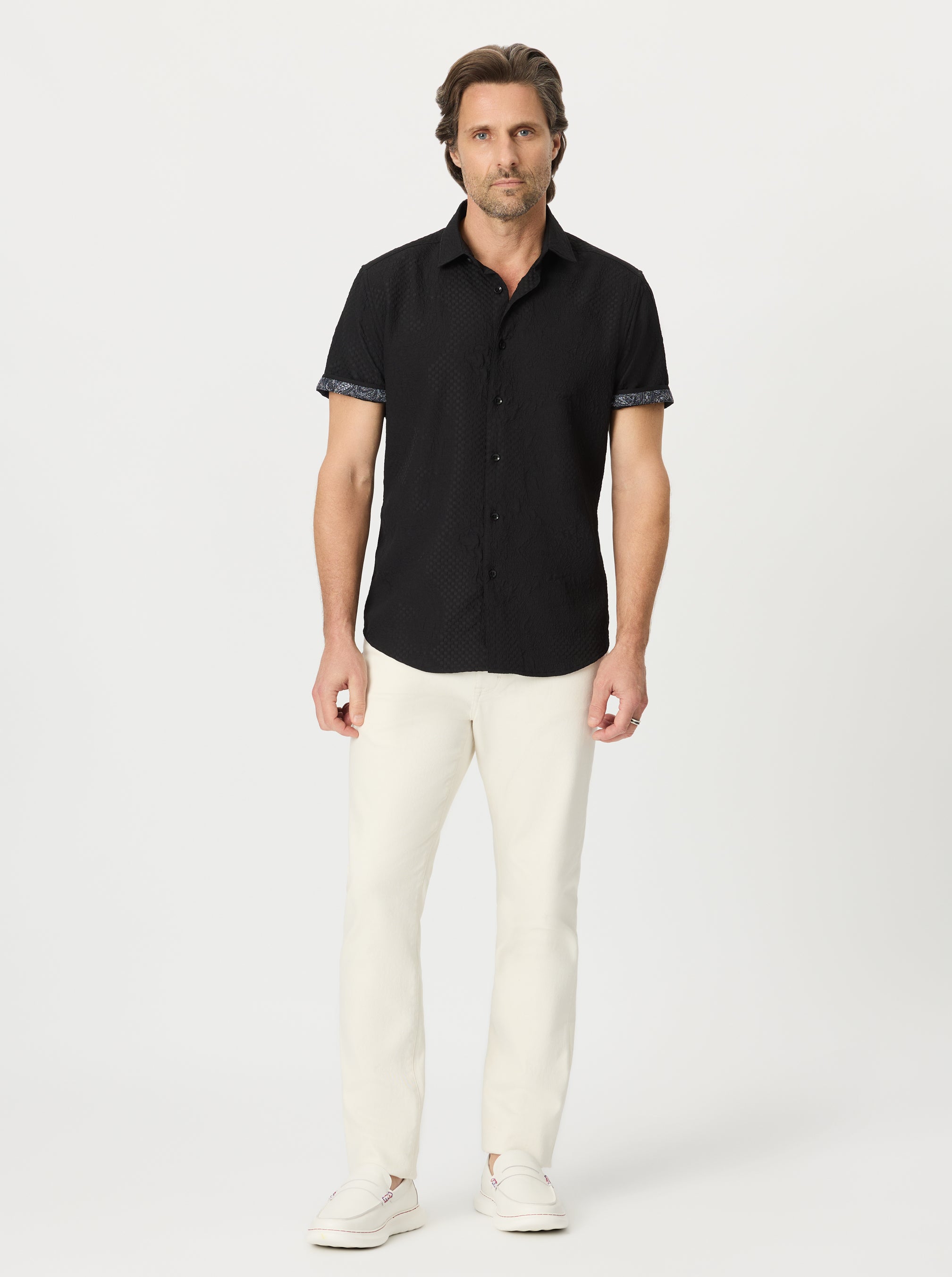 DEVONSHIRE SHORT SLEEVE BUTTON DOWN SHIRT