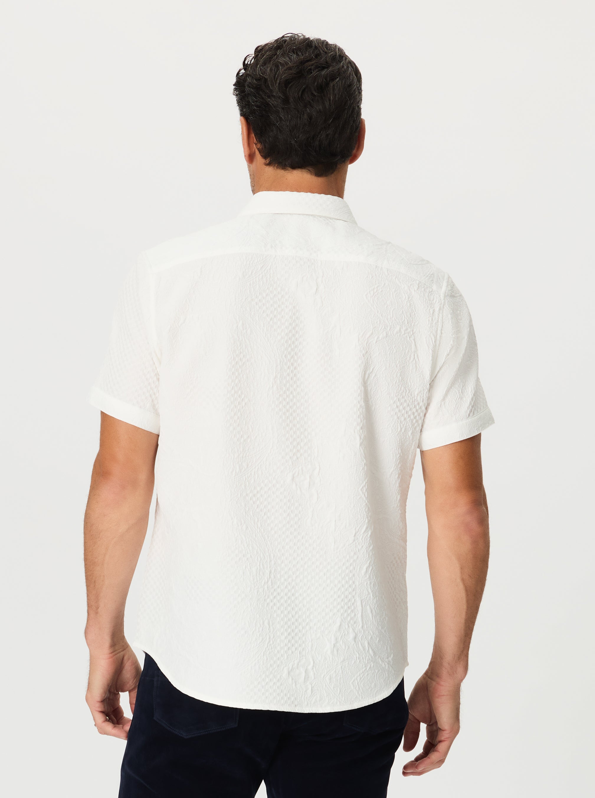 DEVONSHIRE SHORT SLEEVE BUTTON DOWN SHIRT