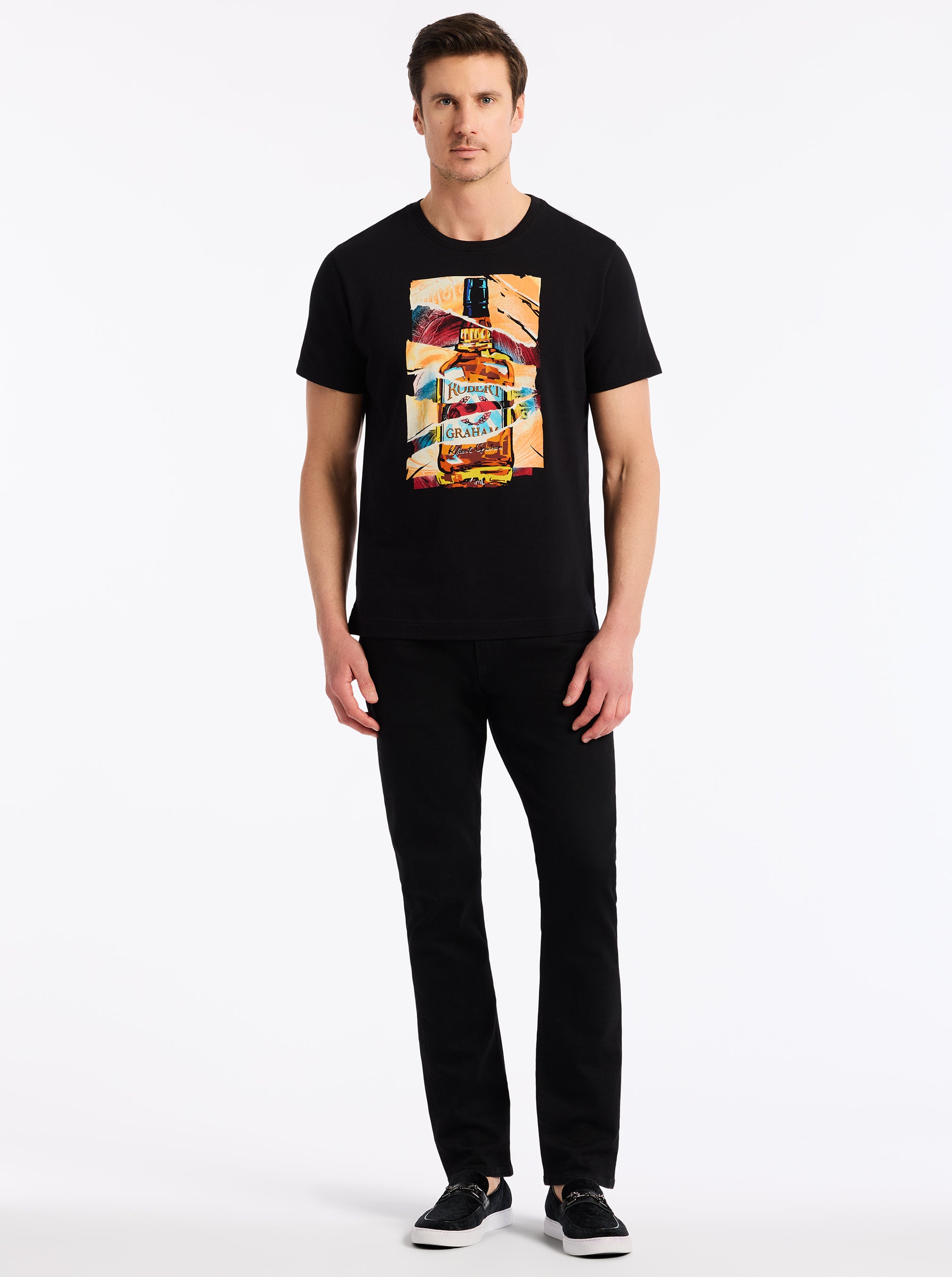 WHISKEY WISDOM SHORT SLEEVE T-SHIRT BIG