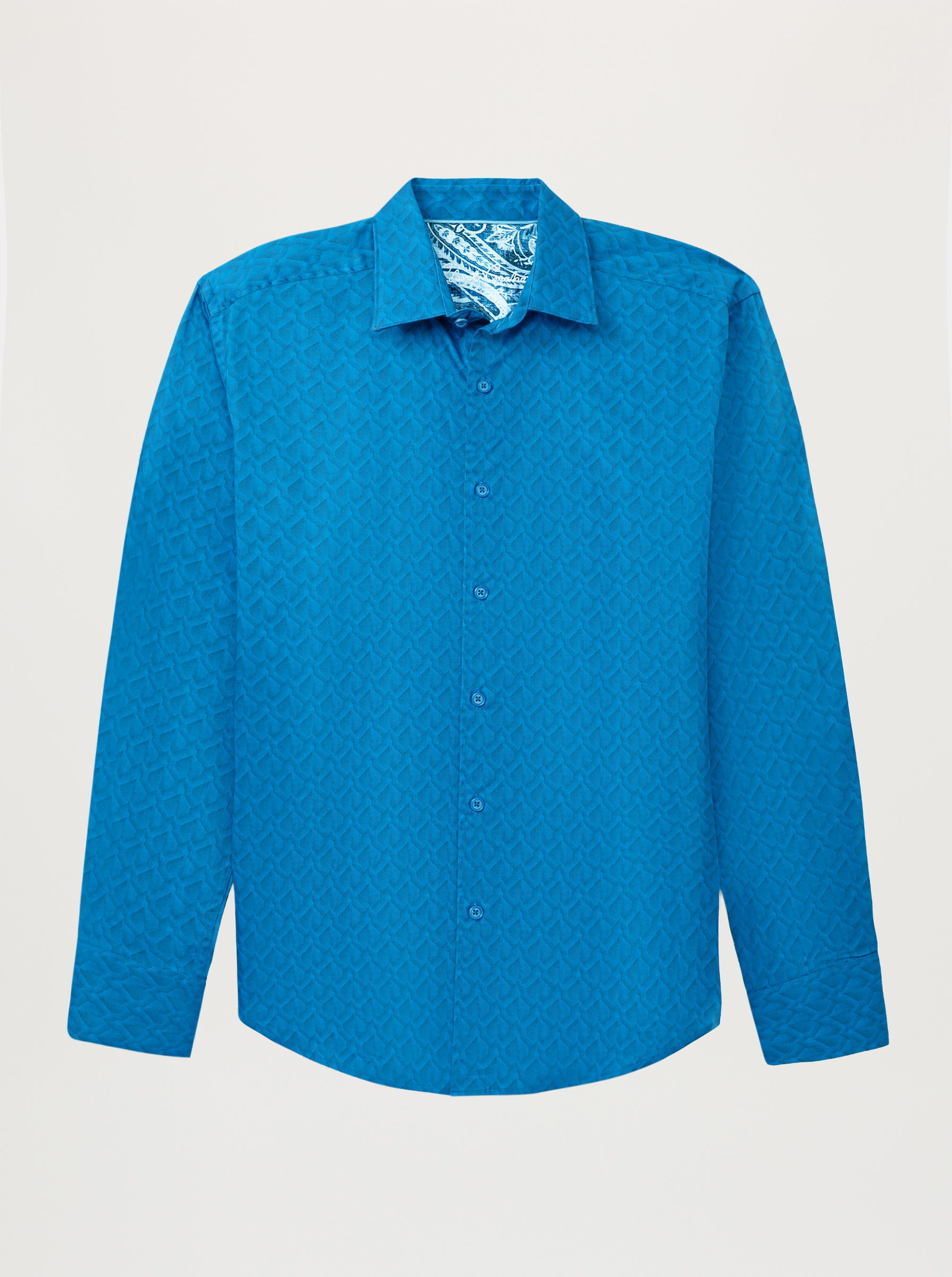 DIMELLA LONG SLEEVE BUTTON DOWN SHIRT