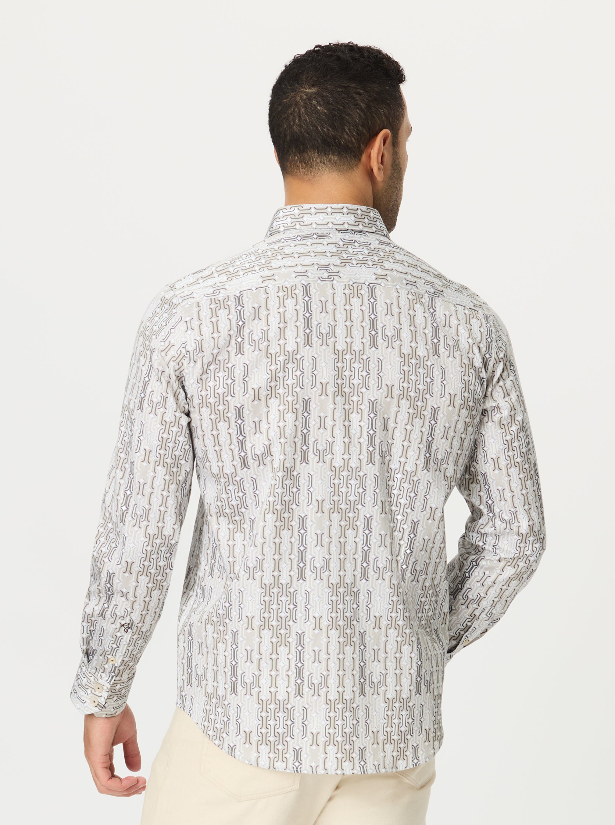 MISSING LINKS LONG SLEEVE BUTTON DOWN SHIRT