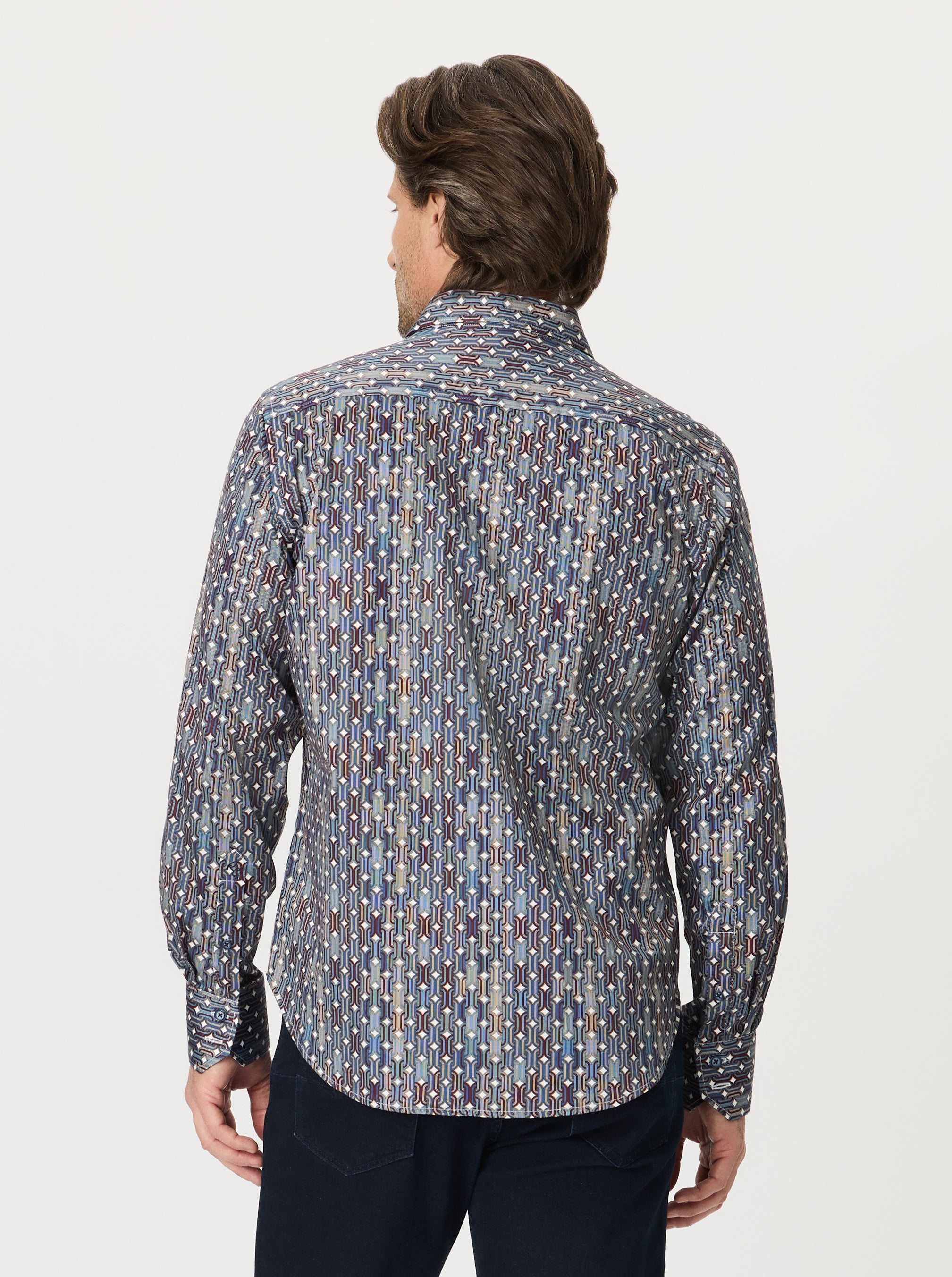 MISSING LINKS LONG SLEEVE BUTTON DOWN SHIRT
