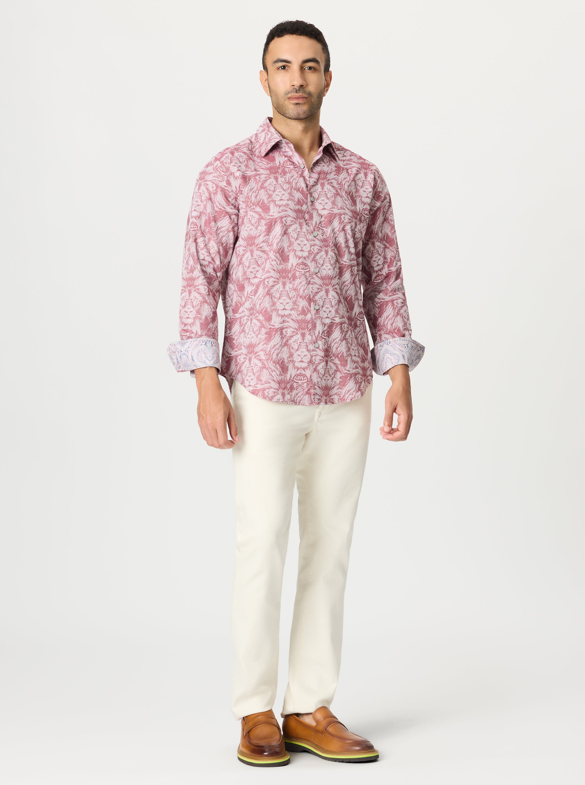 DUBOIS LONG SLEEVE BUTTON DOWN SHIRT
