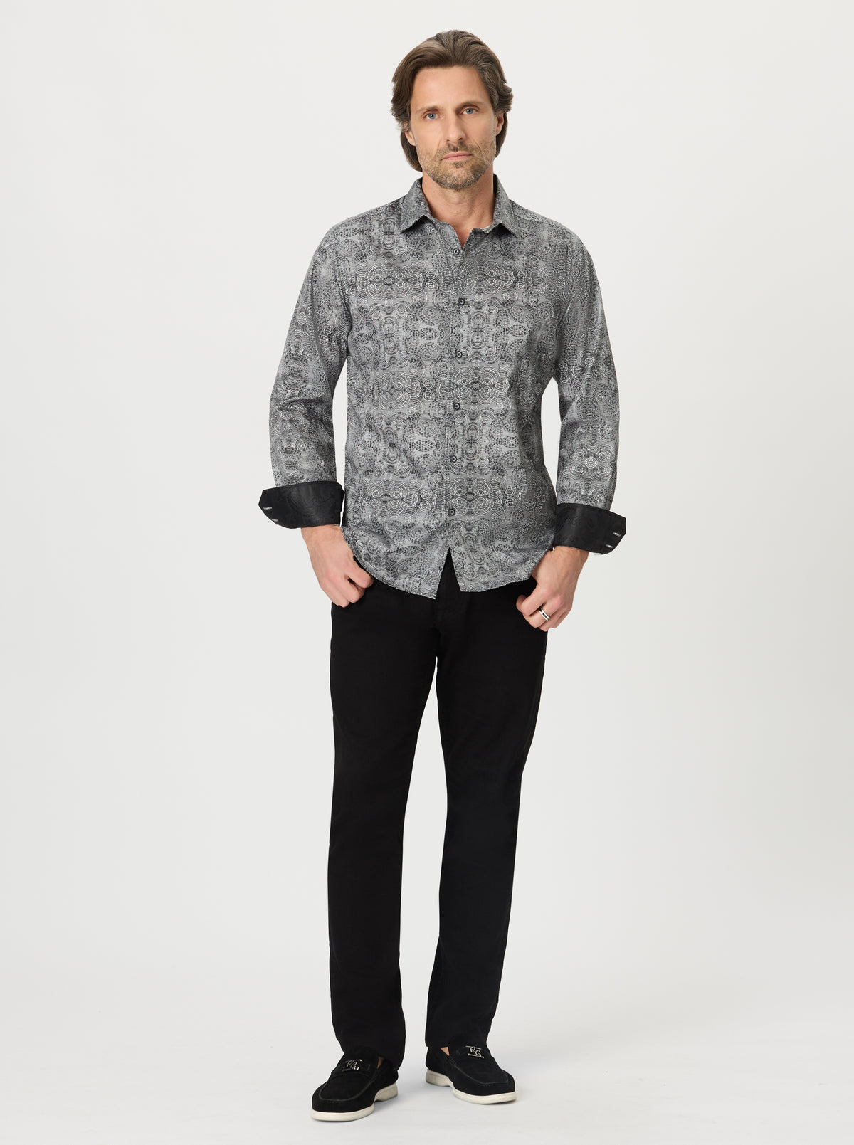 EASTLAKE LONG SLEEVE BUTTON DOWN SHIRT