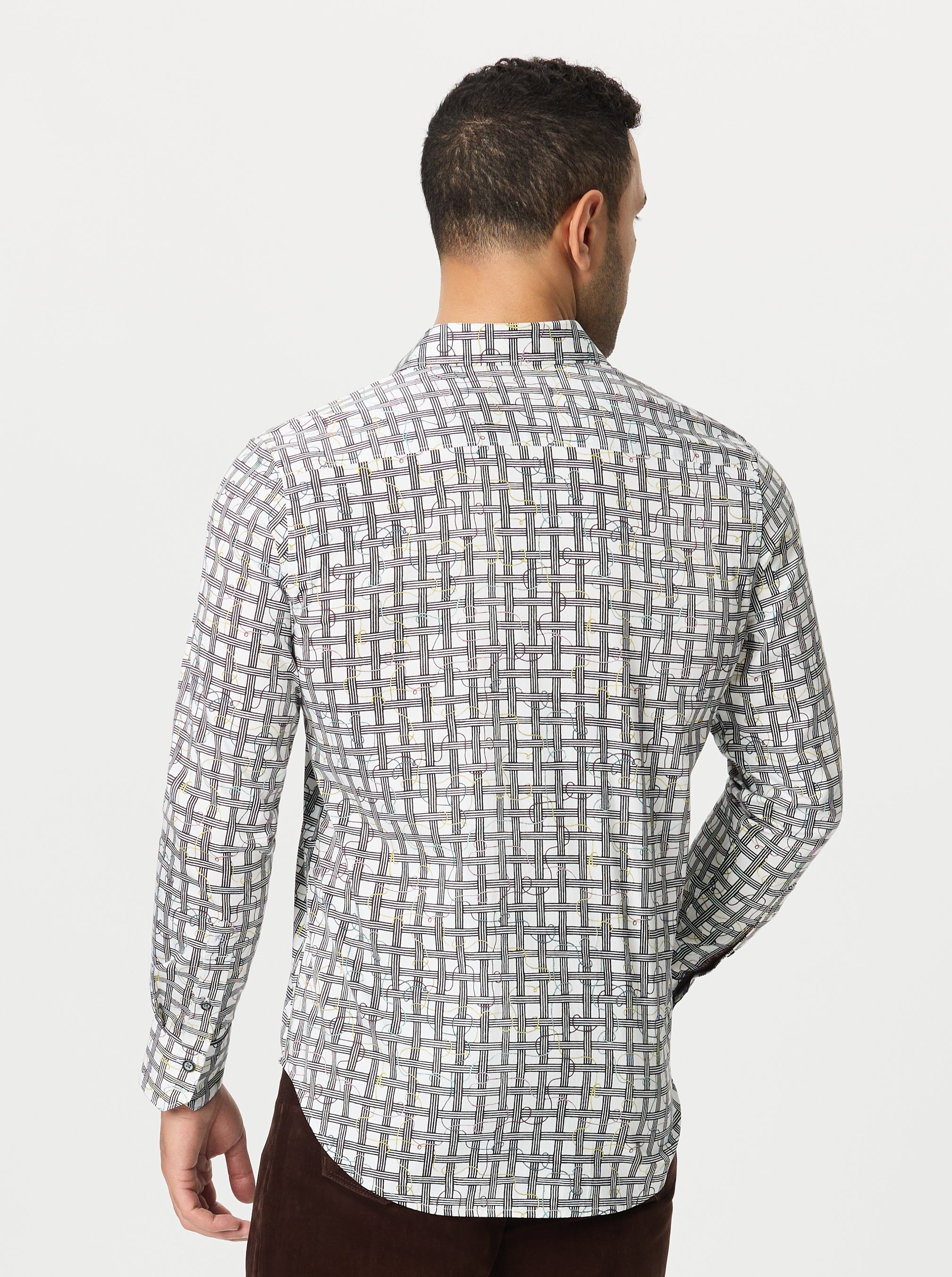 SANGER LONG SLEEVE BUTTON DOWN SHIRT