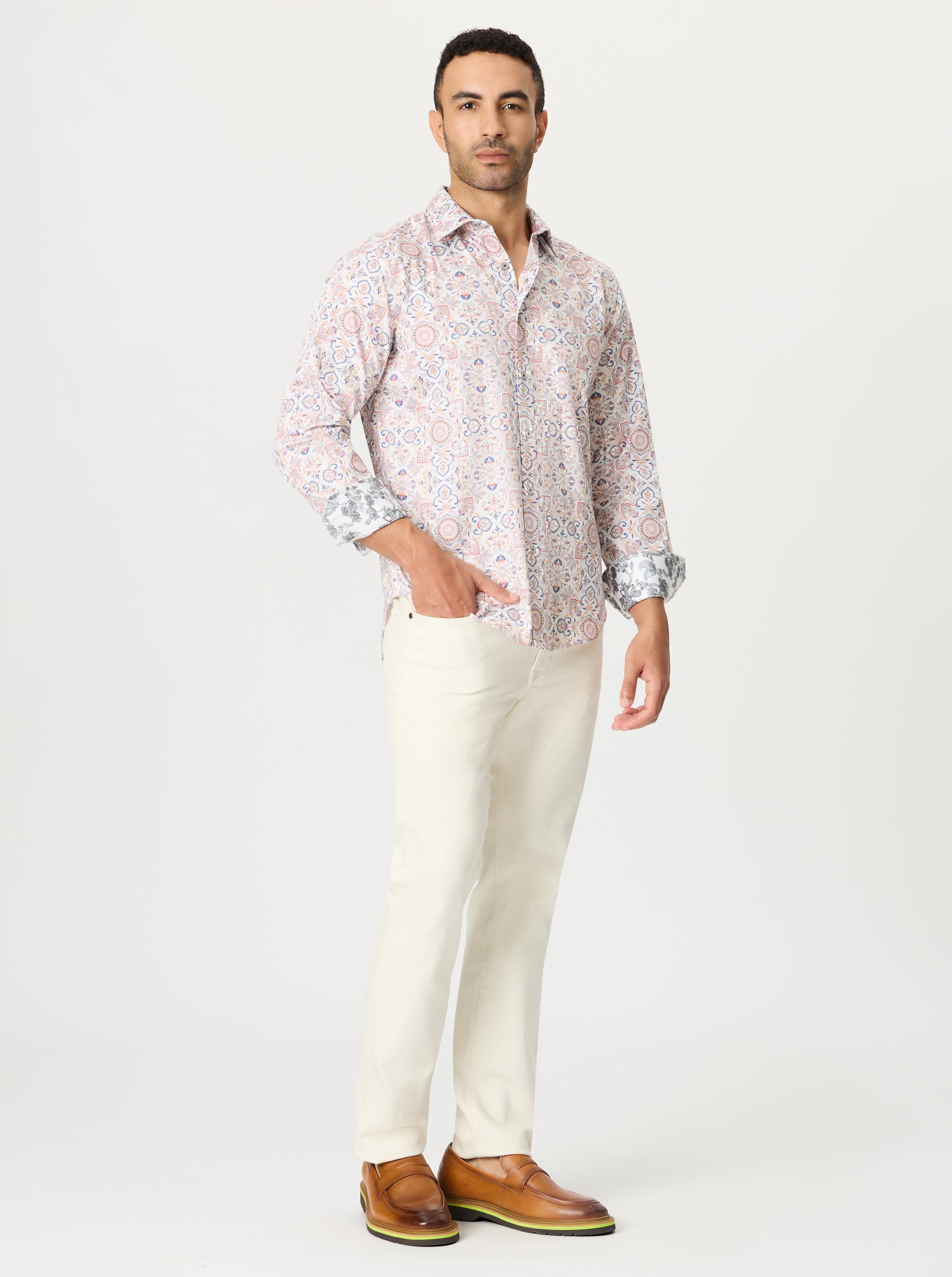 FAIRVIEW LONG SLEEVE BUTTON DOWN SHRT