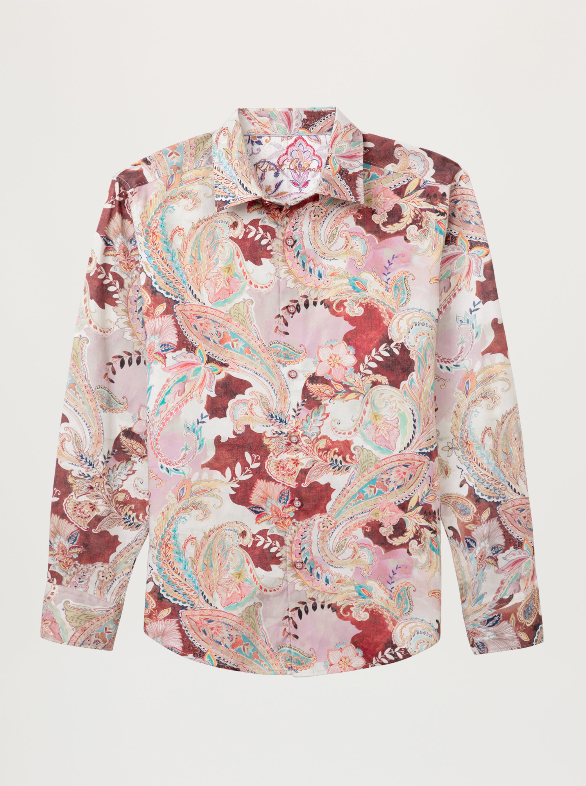 RED ROCK LONG SLEEVE BUTTON DOWN SHIRT BIG