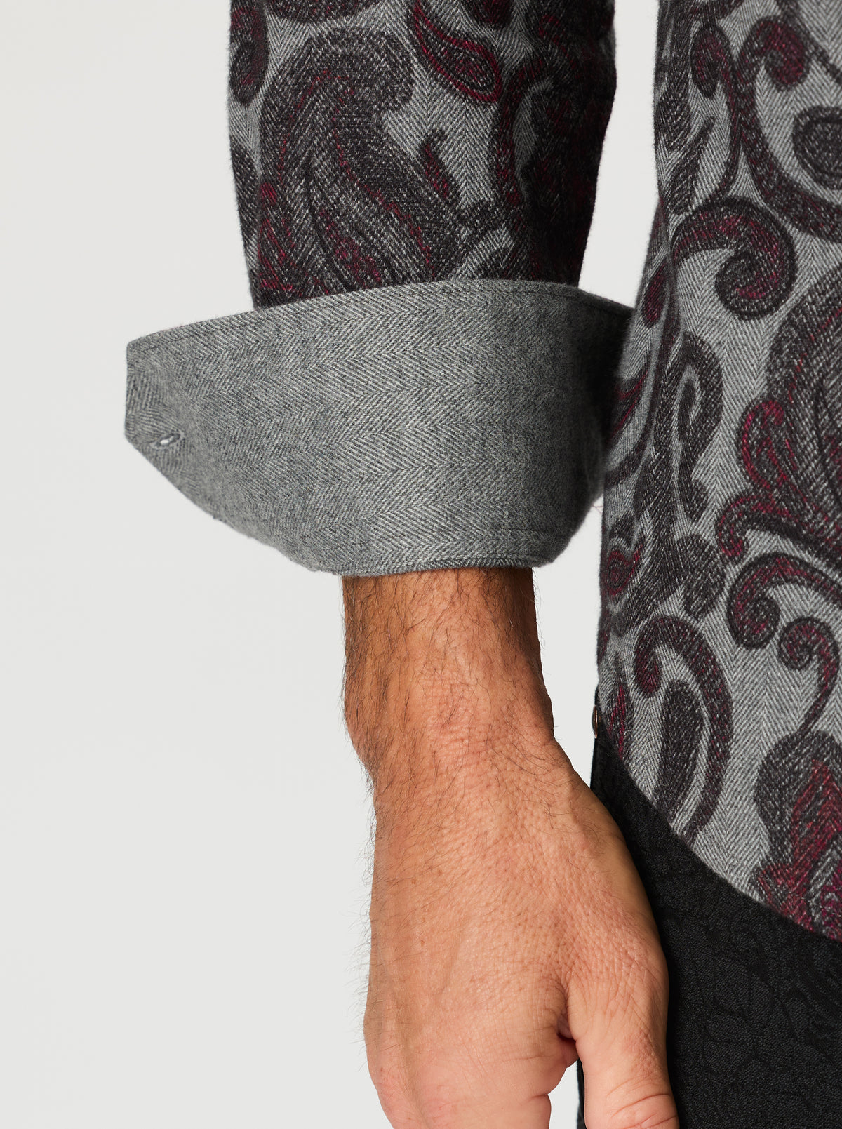 FURMAN LONG SLEEVE BUTTON DOWN SHIRT