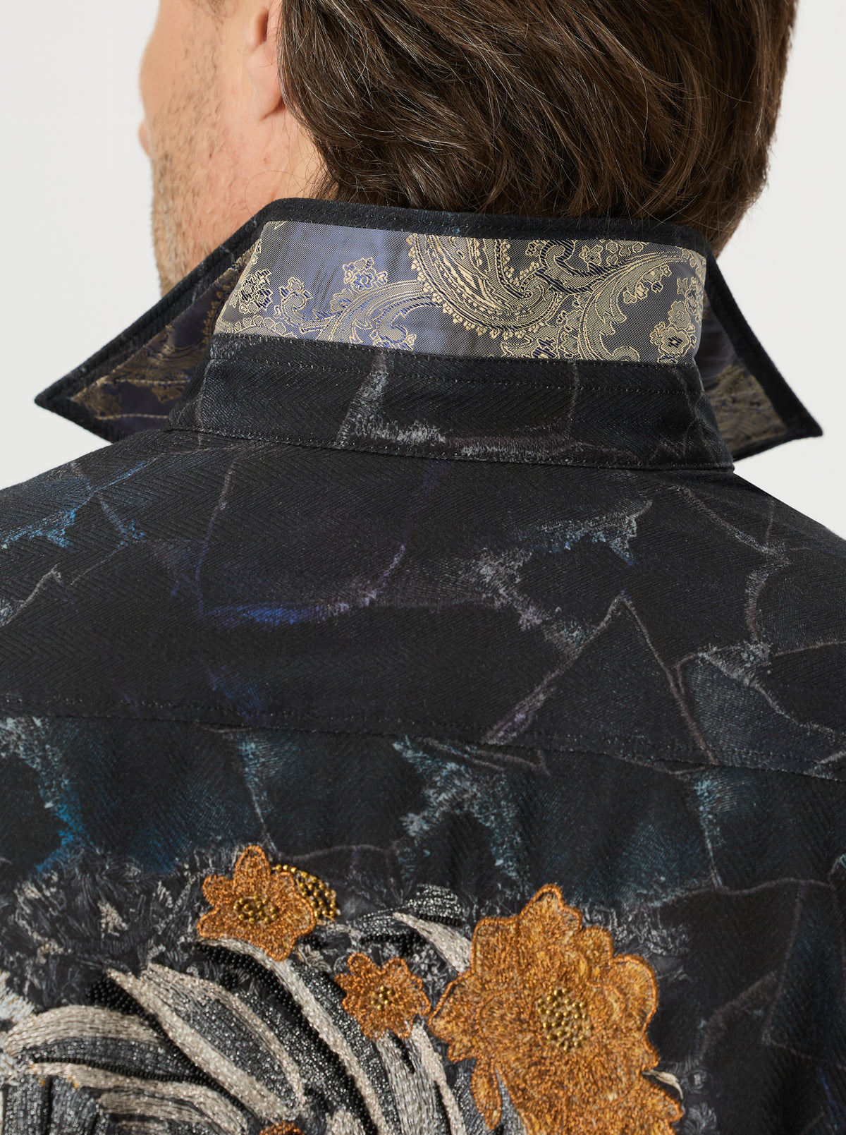 FARADAY LONG SLEEVE BUTTON DOWN SHIRT