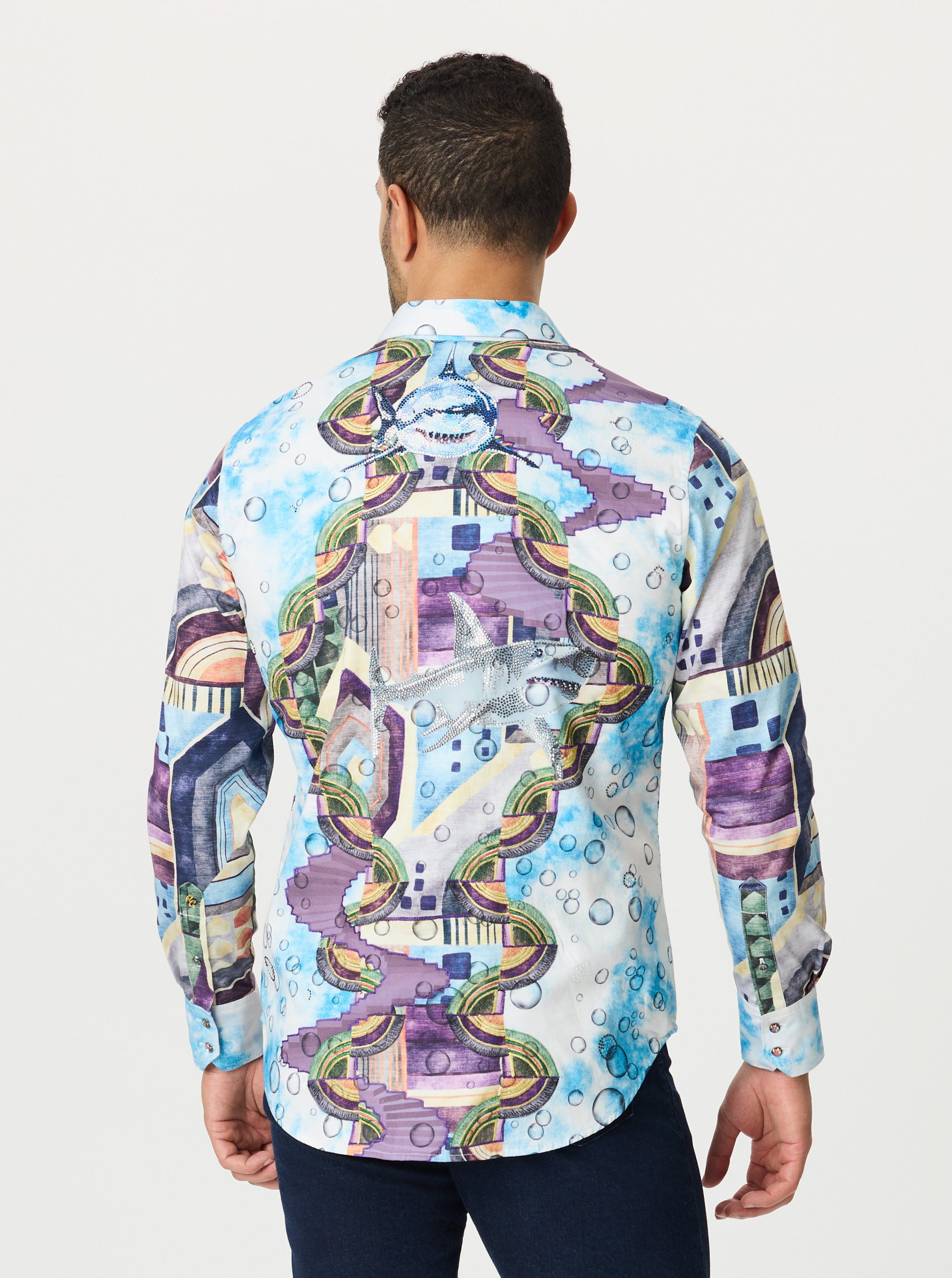 LIMITED EDITION KING PHILLIP LONG SLEEVE BUTTON DOWN SHIRT
