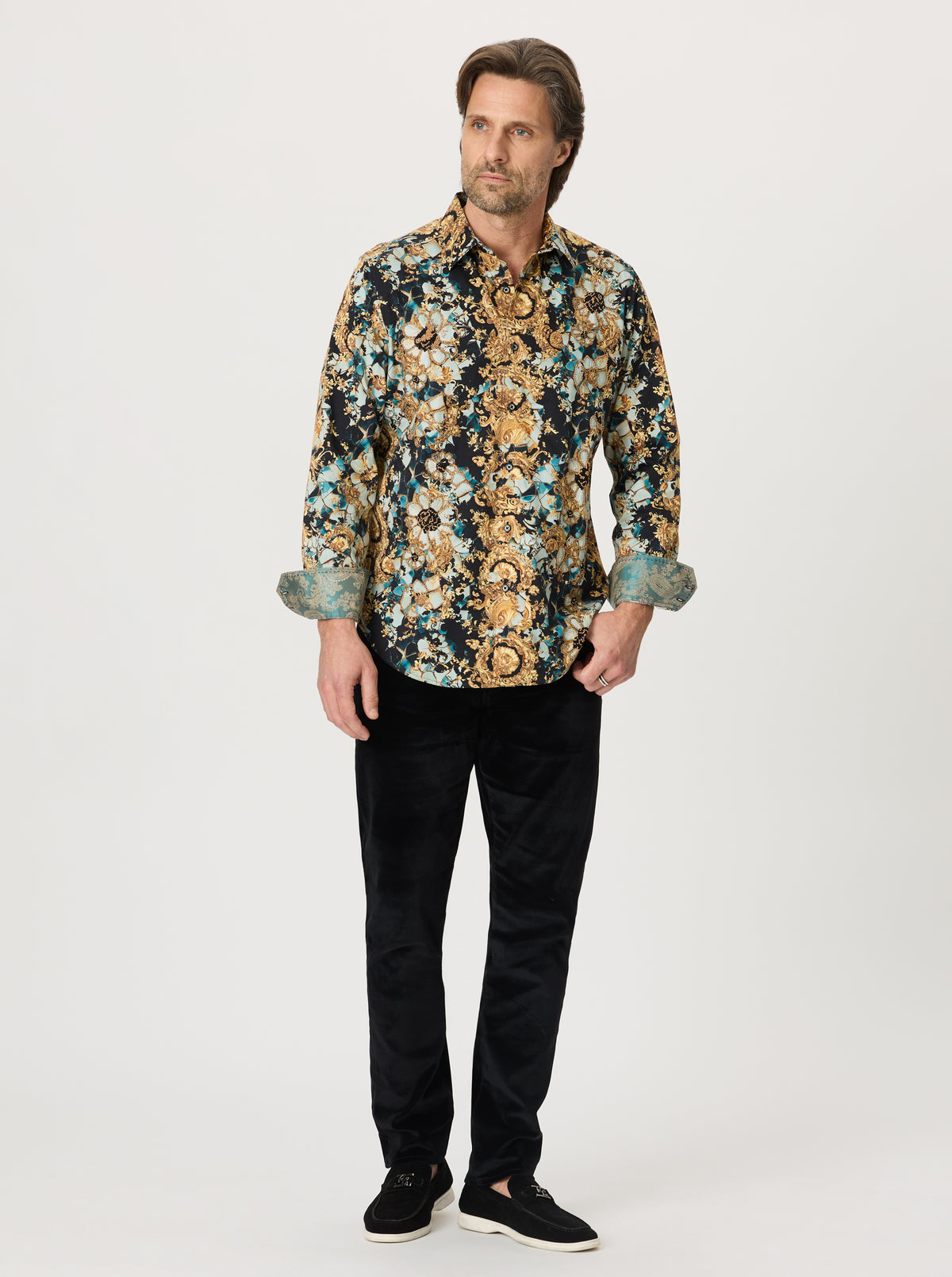 GREENBRIER LONG SLEEVE BUTTON DOWN SHIRT