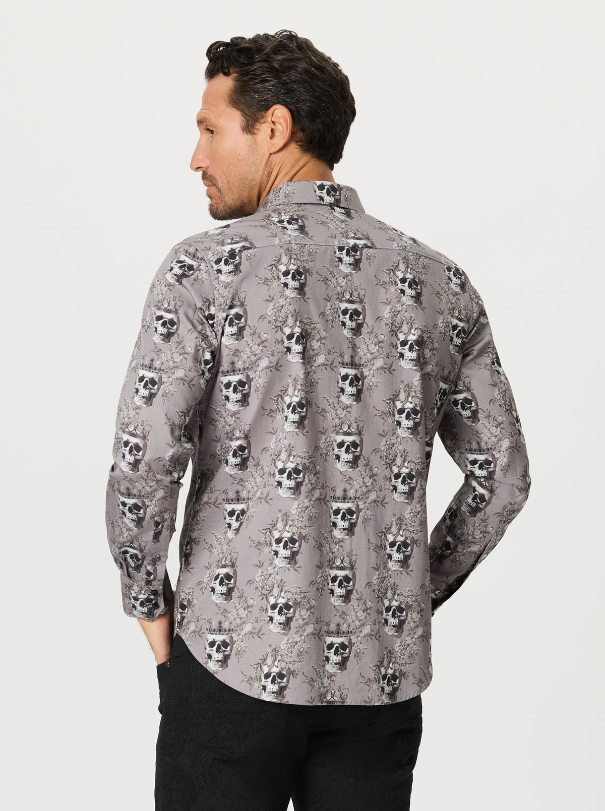 LIMITED EDITION LONG GOODBYE LONG SLEEVE BUTTON DOWN SHIRT BIG