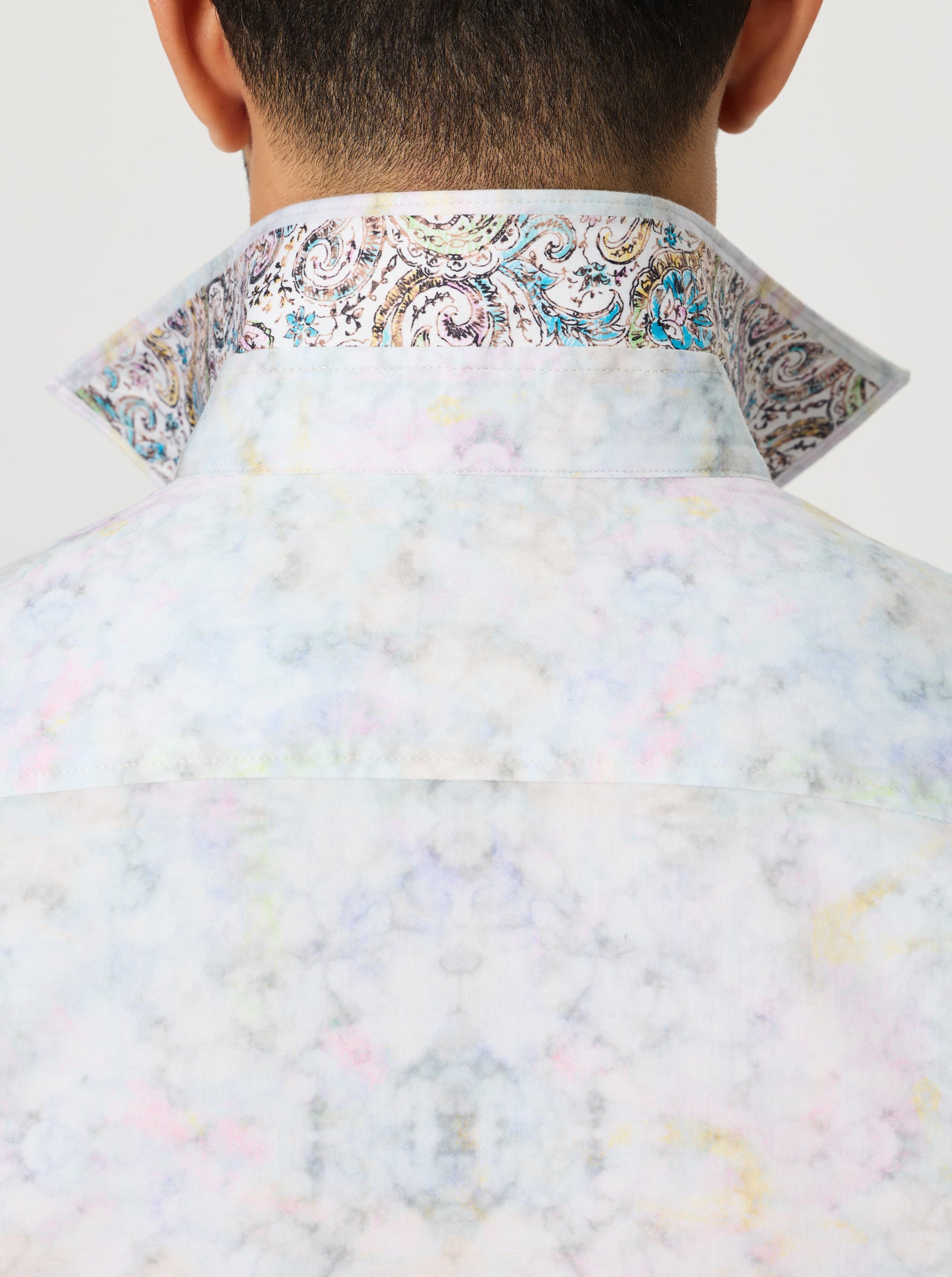 DEWITT LONG SLEEVE BUTTON DOWN SHIRT