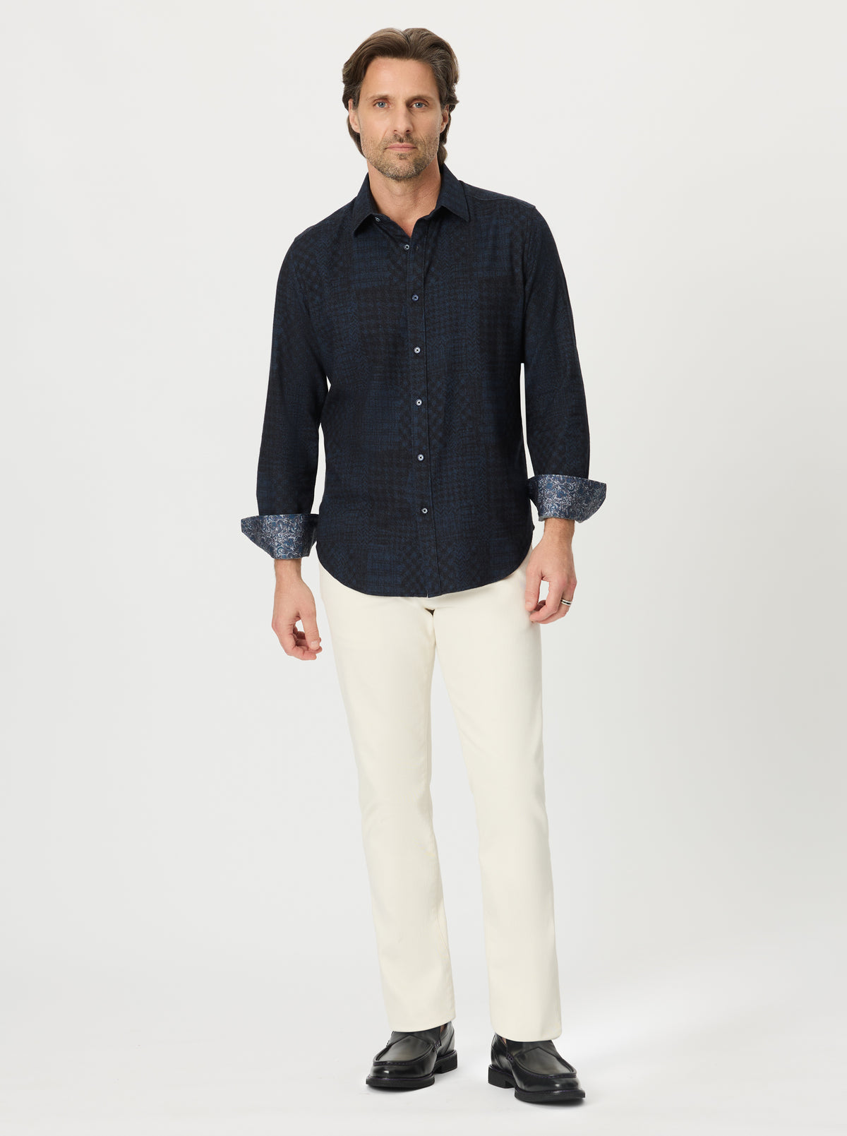 LAWRENCE LONG SLEEVE BUTTON DOWN SHIRT