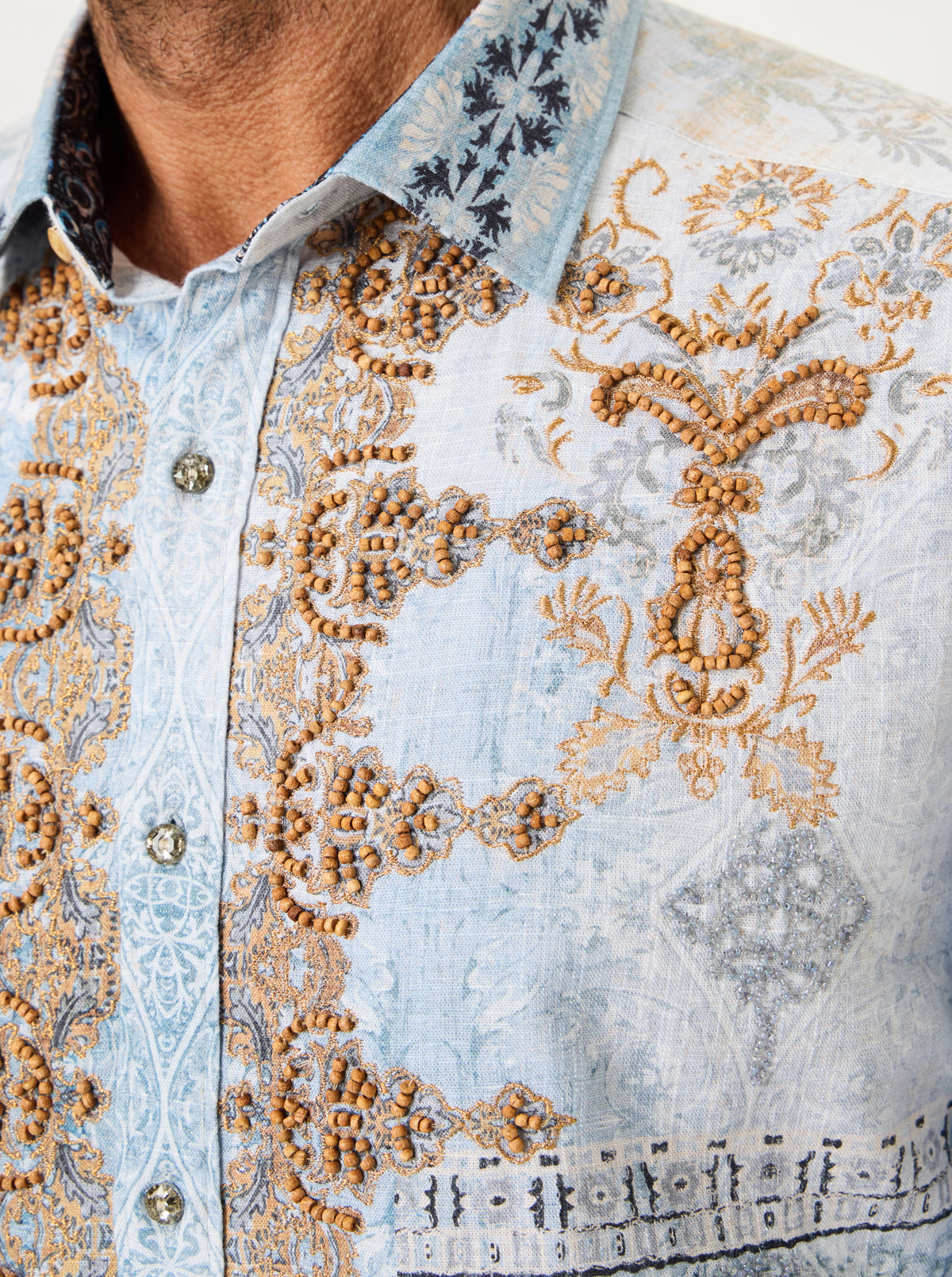 LIMITED EDITION FLOATING EMPIRE LONG SLEEVE BUTTON DOWN SHIRT