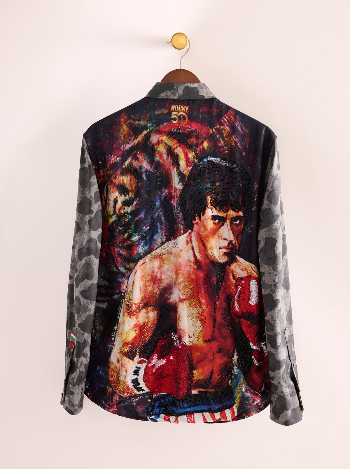 ROCKY 50TH X ROBERT GRAHAM LIMITED EDITION RING ROYALTY SHIRT