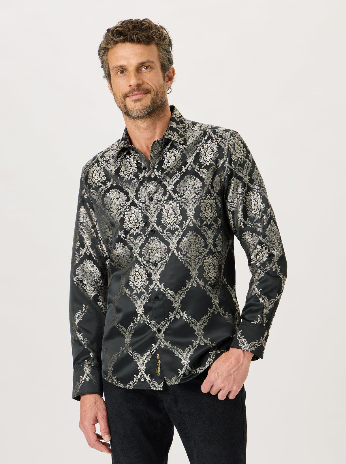 LIMITED EDITION IMPERIAL NOIR LONG SLEEVE BUTTON DOWN SHIRT
