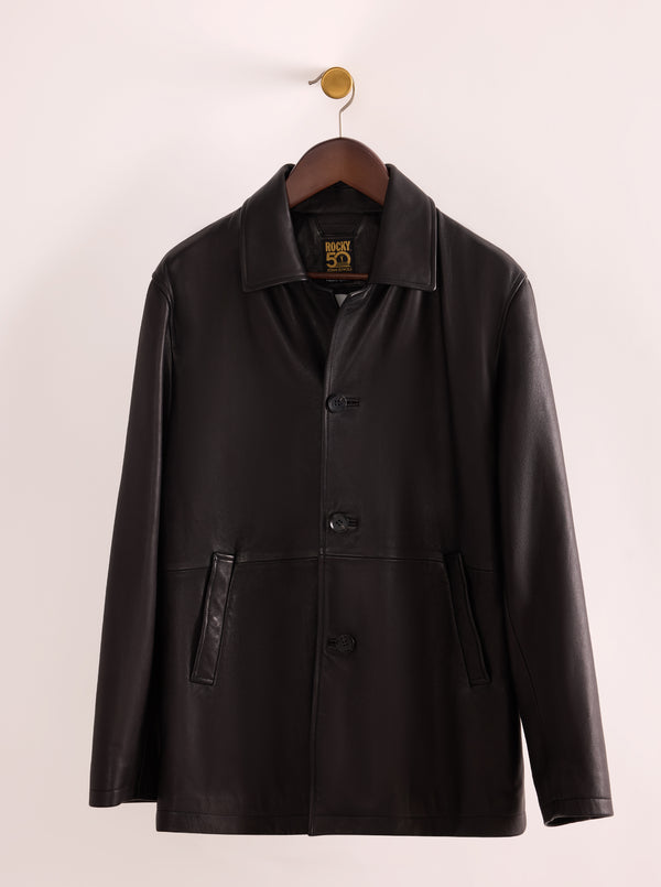 ROCKY 50TH X ROBERT GRAHAM THE UNDERDOG LEATHER JACKET