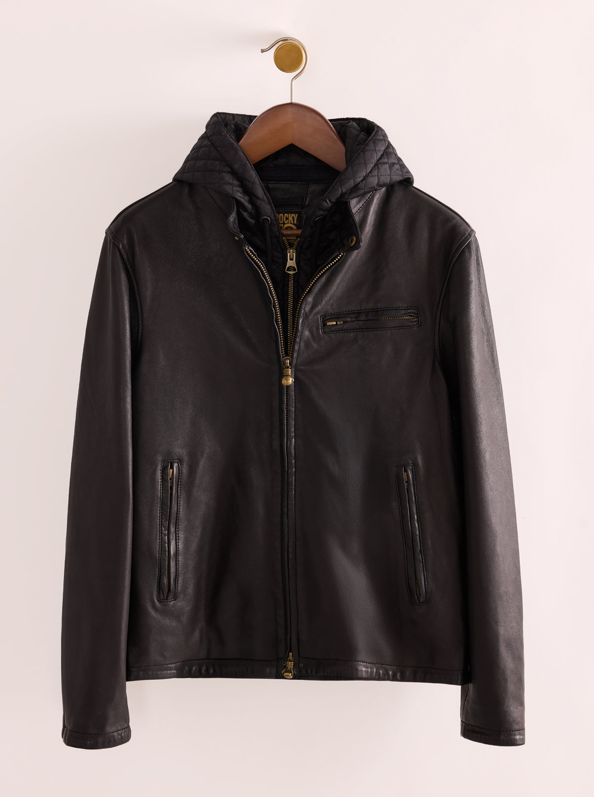 ROCKY 50TH X ROBERT GRAHAM THE PUNCH LEATHER JACKET