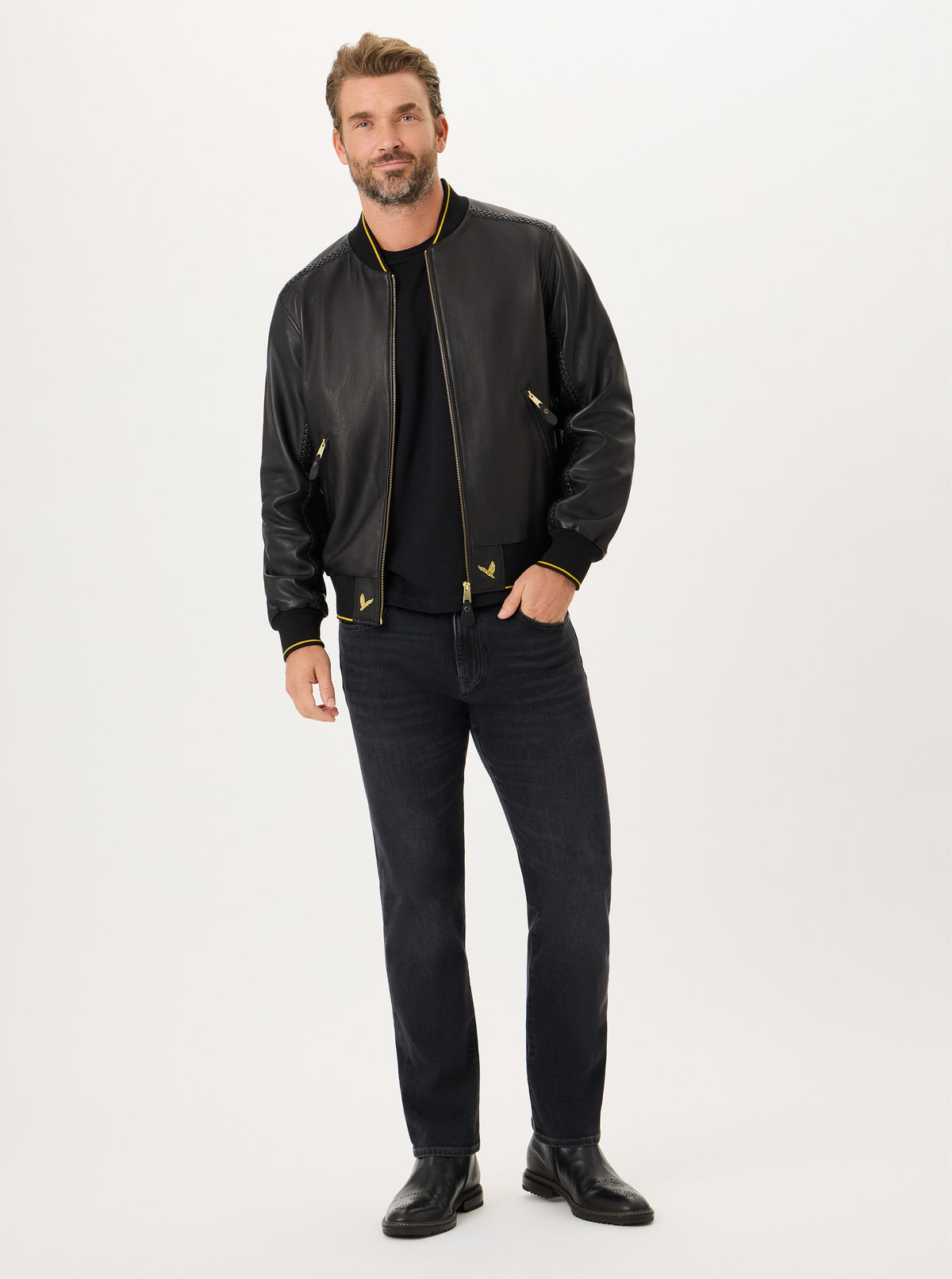 LIMITED EDITION WING & RELIC LEATHER JACKET