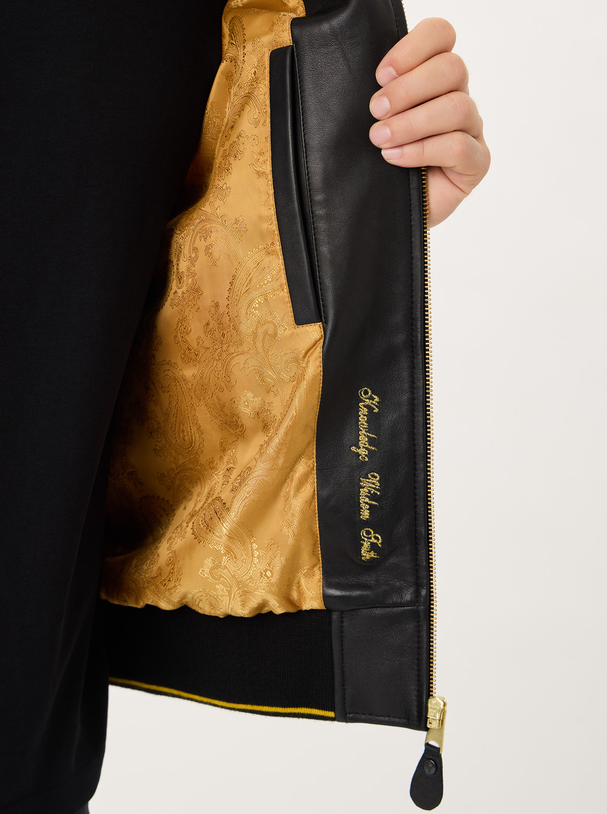 LIMITED EDITION WING & RELIC LEATHER JACKET