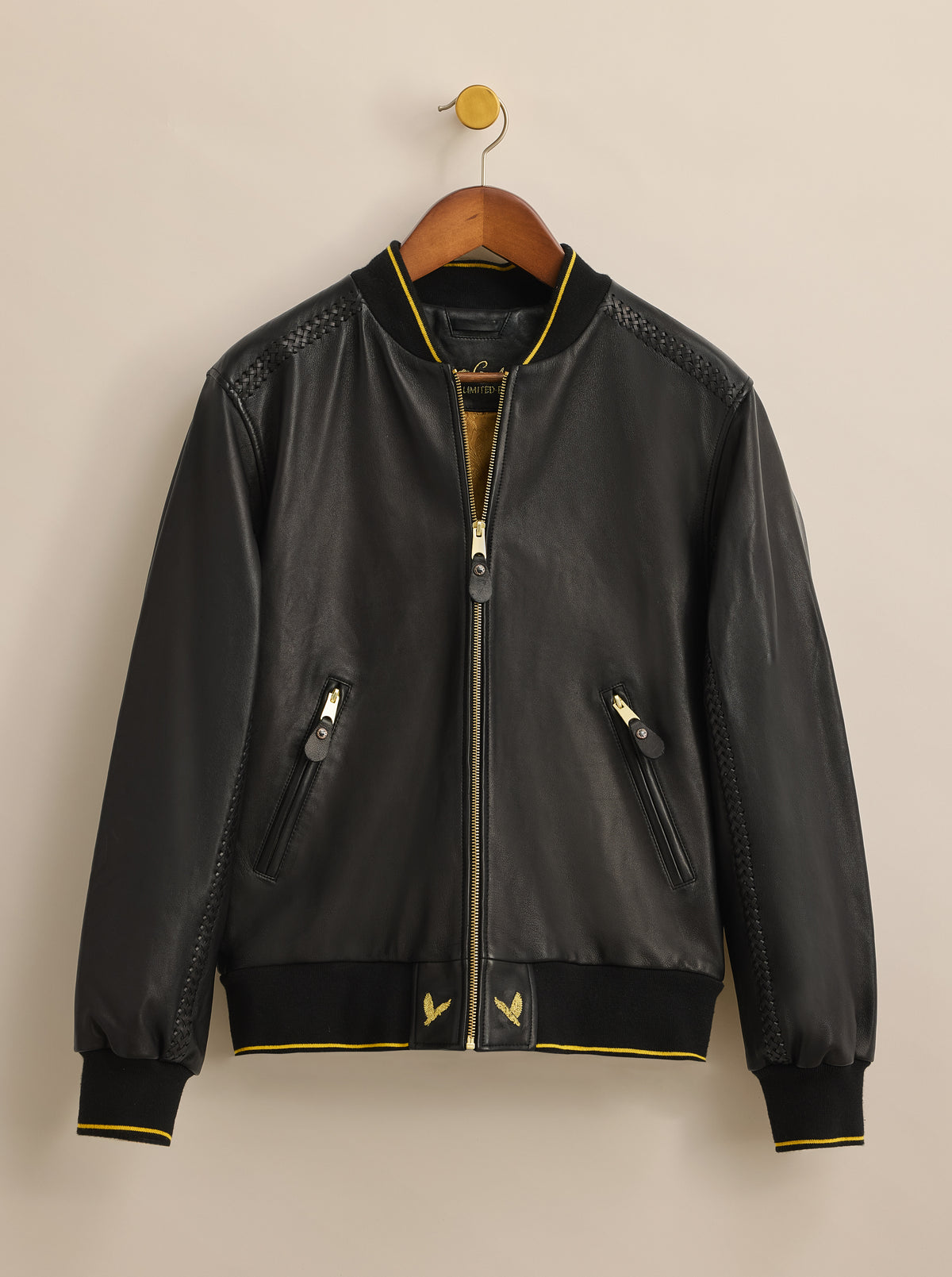 LIMITED EDITION WING & RELIC LEATHER JACKET