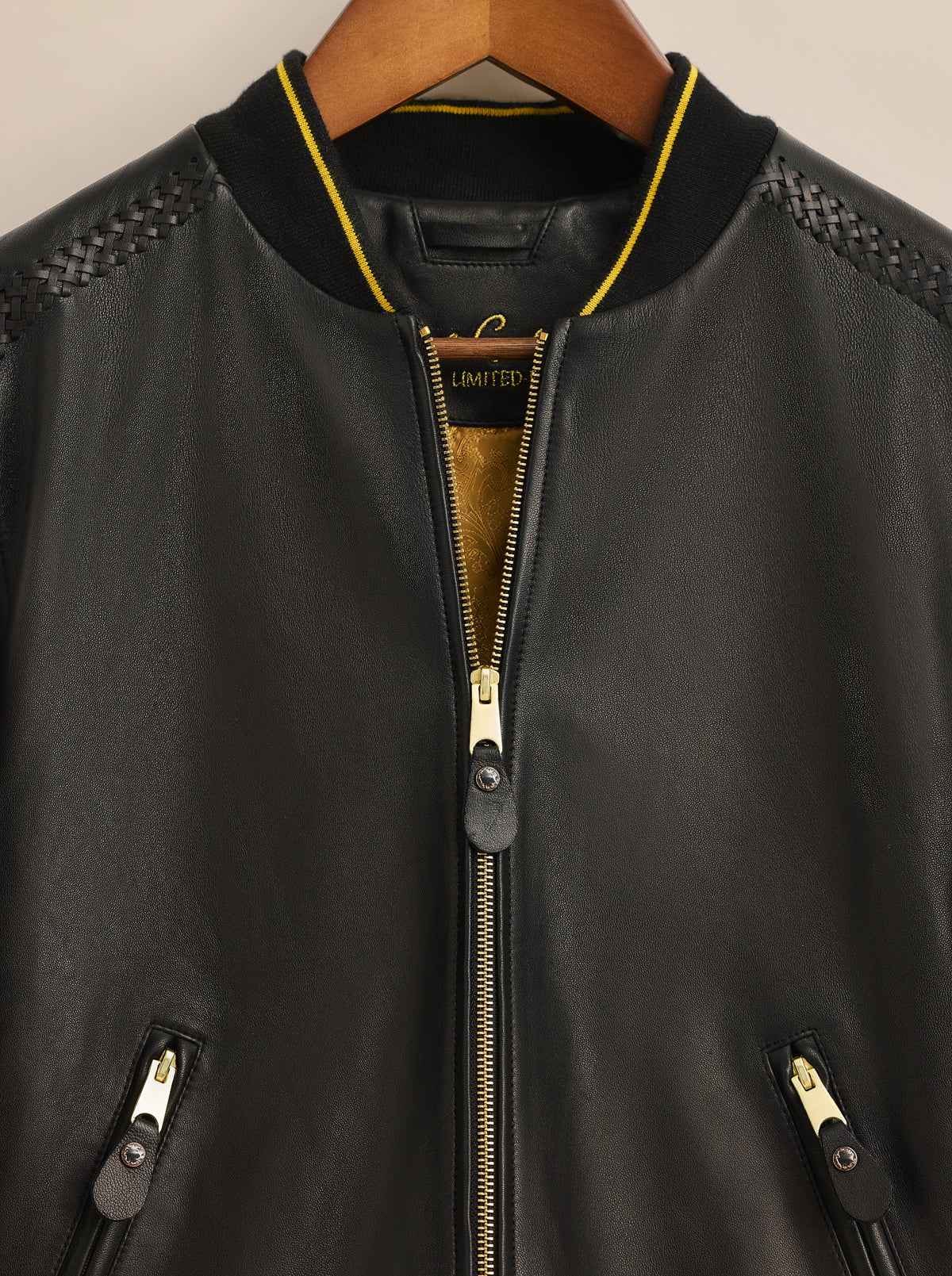 LIMITED EDITION WING & RELIC LEATHER JACKET