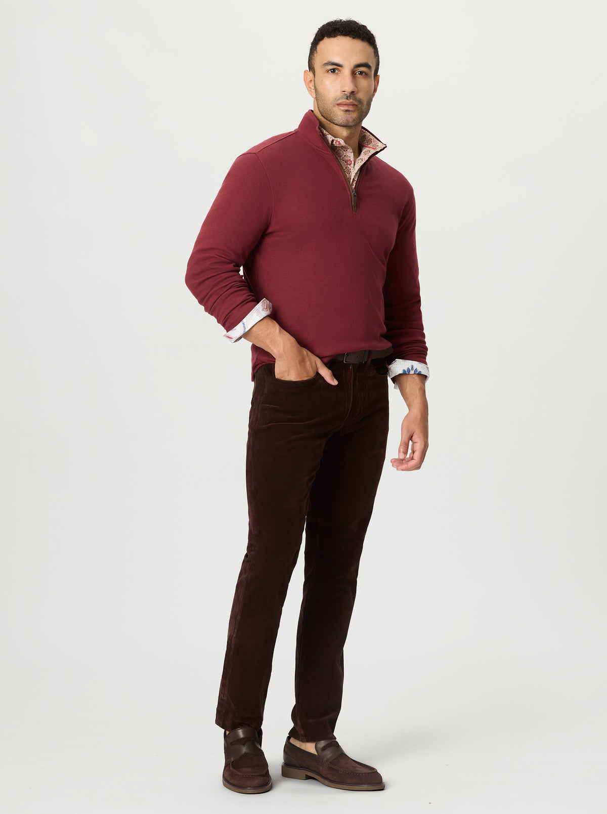 TANSWELL QUARTER ZIP