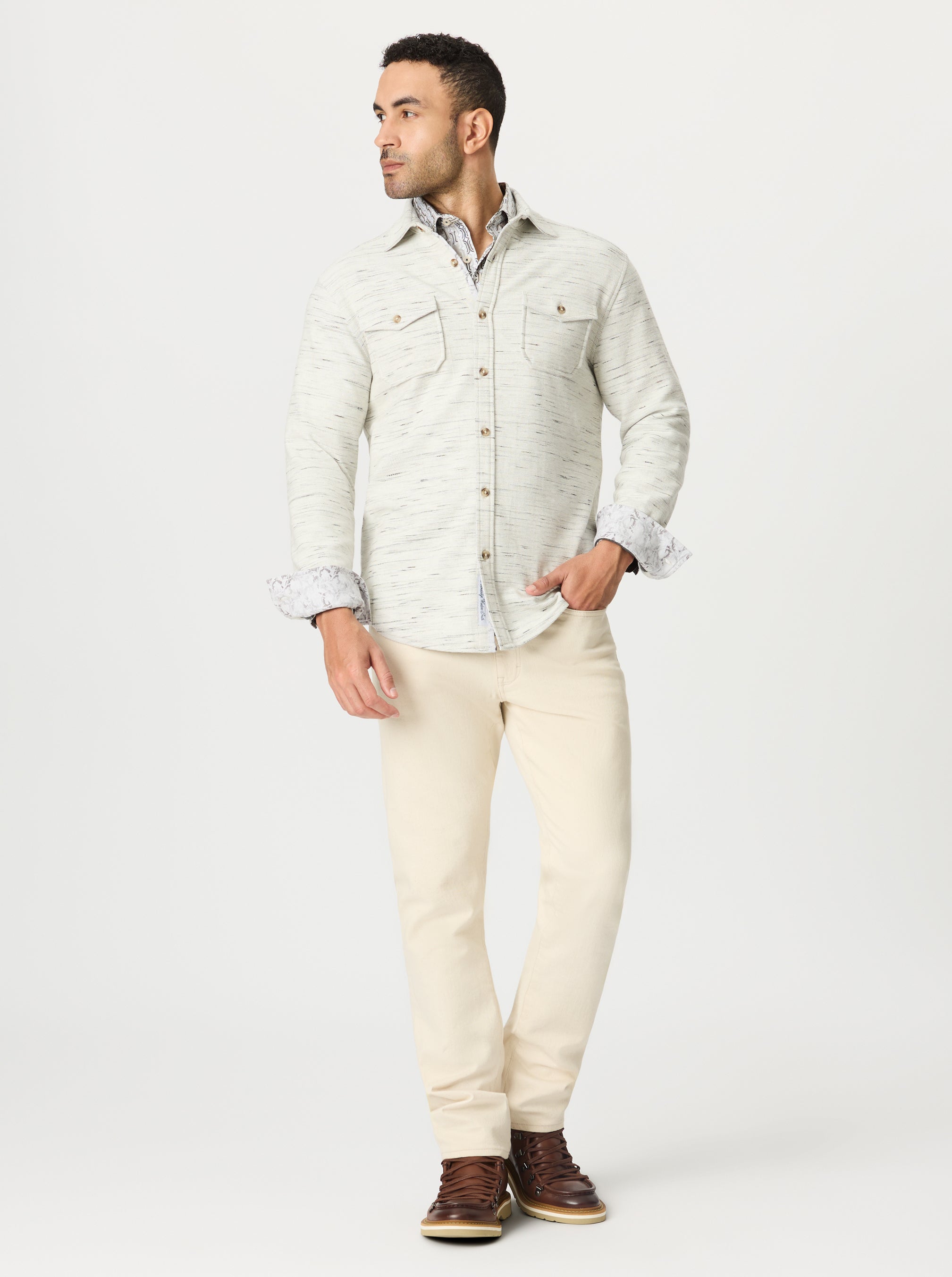 BURSTEAD KNIT SHIRT JACKET