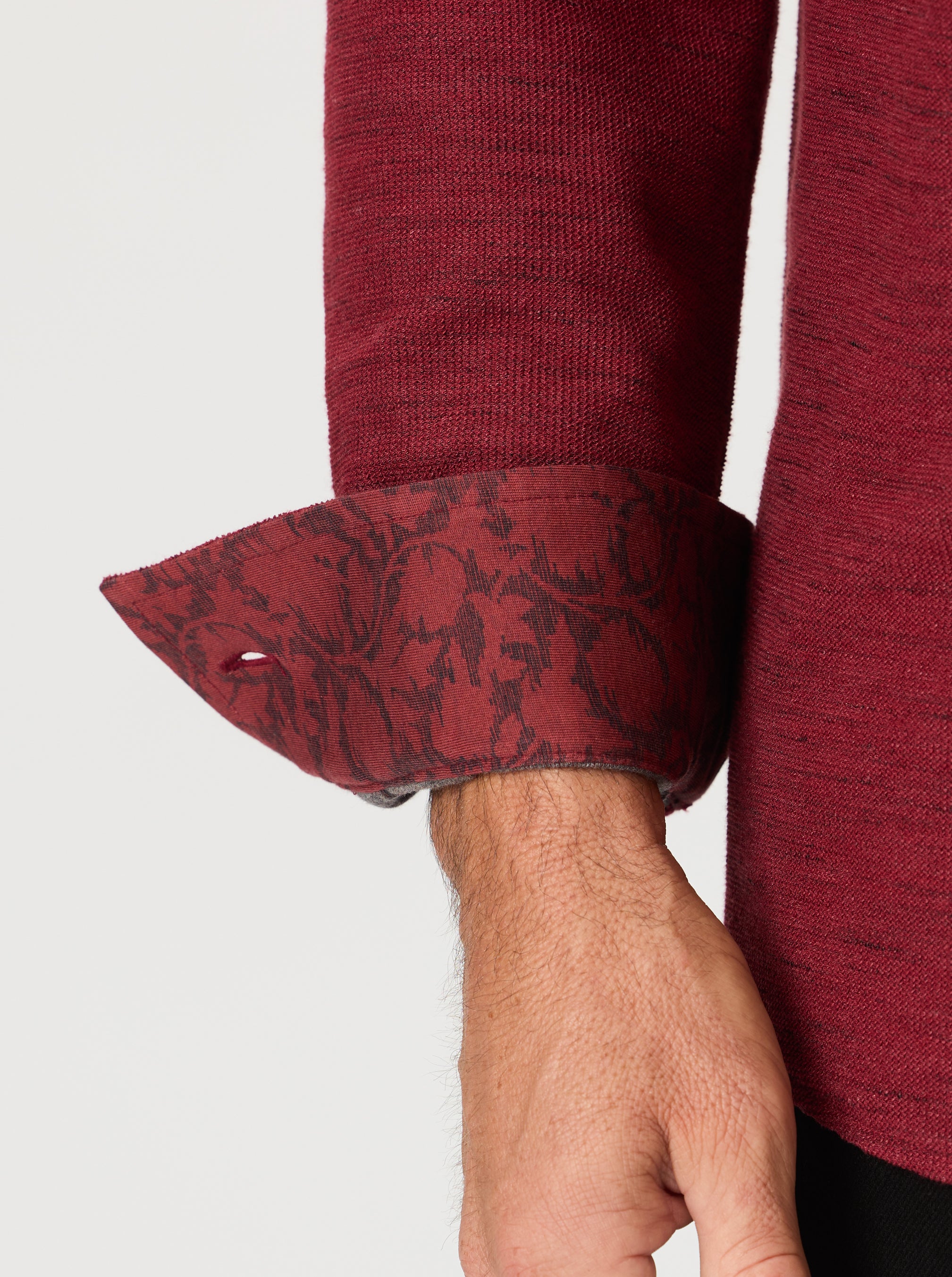 BURSTEAD KNIT SHIRT JACKET