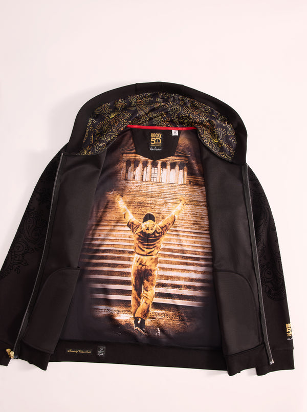 ROCKY 50TH X ROBERT GRAHAM GOLDEN ROUND HOODIE