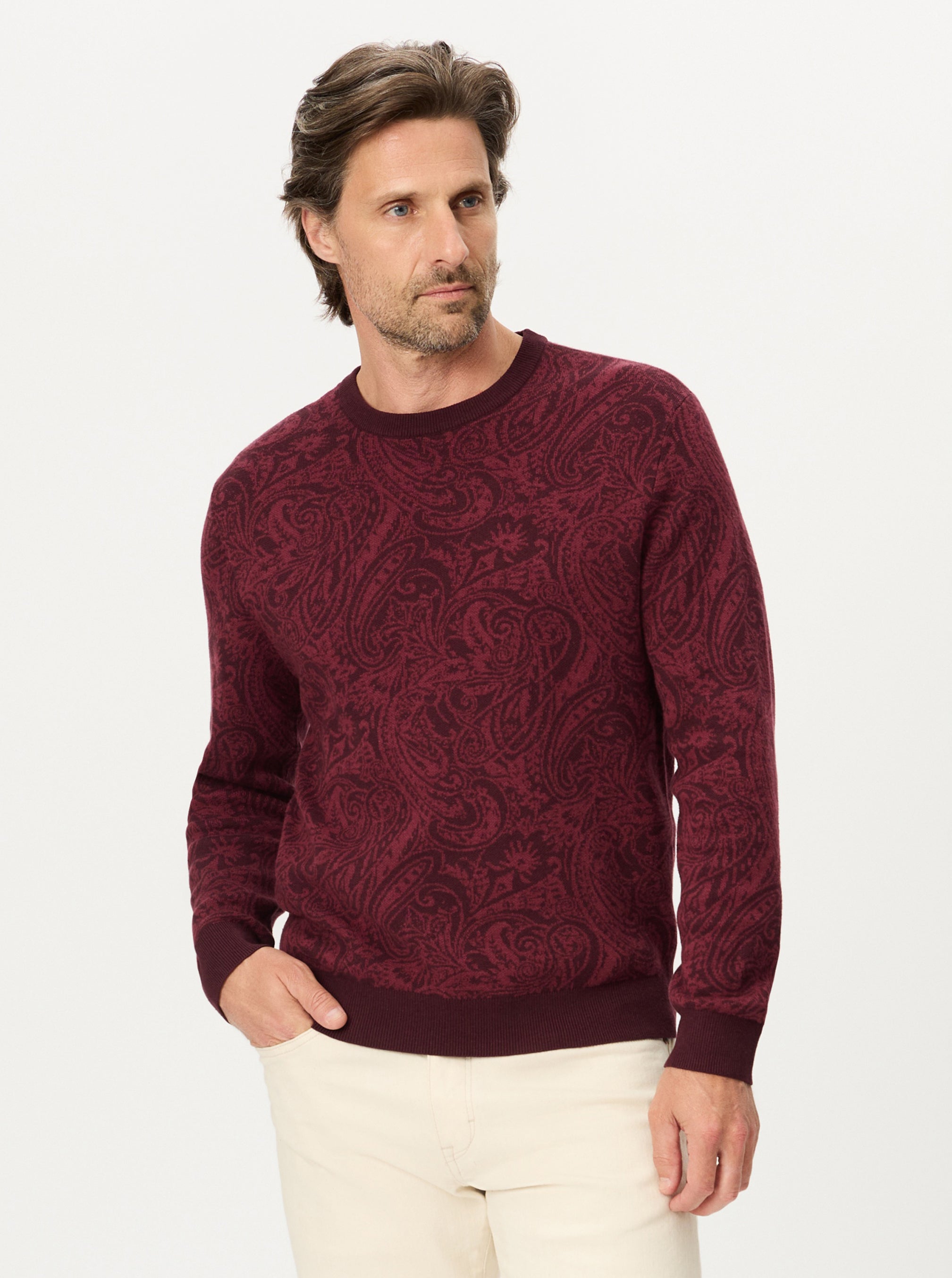 VOMANO LONG SLEEVE SWEATER