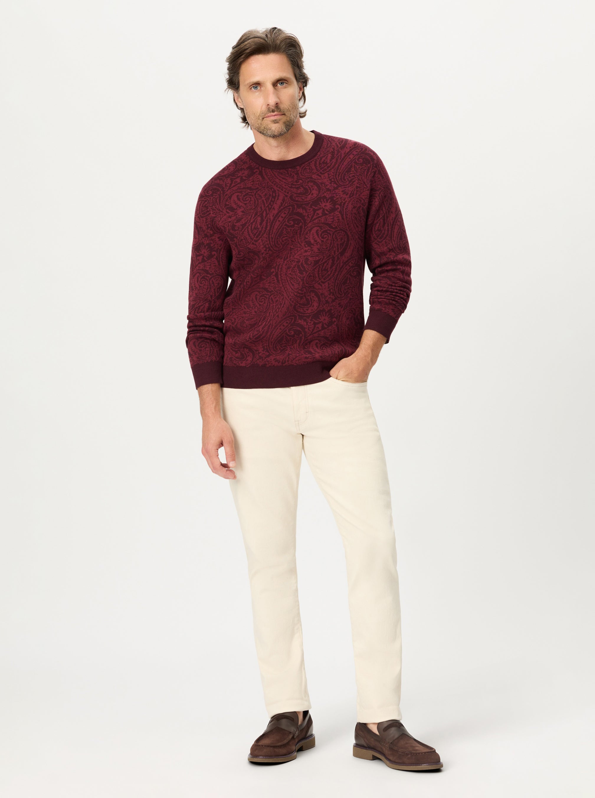 VOMANO LONG SLEEVE SWEATER
