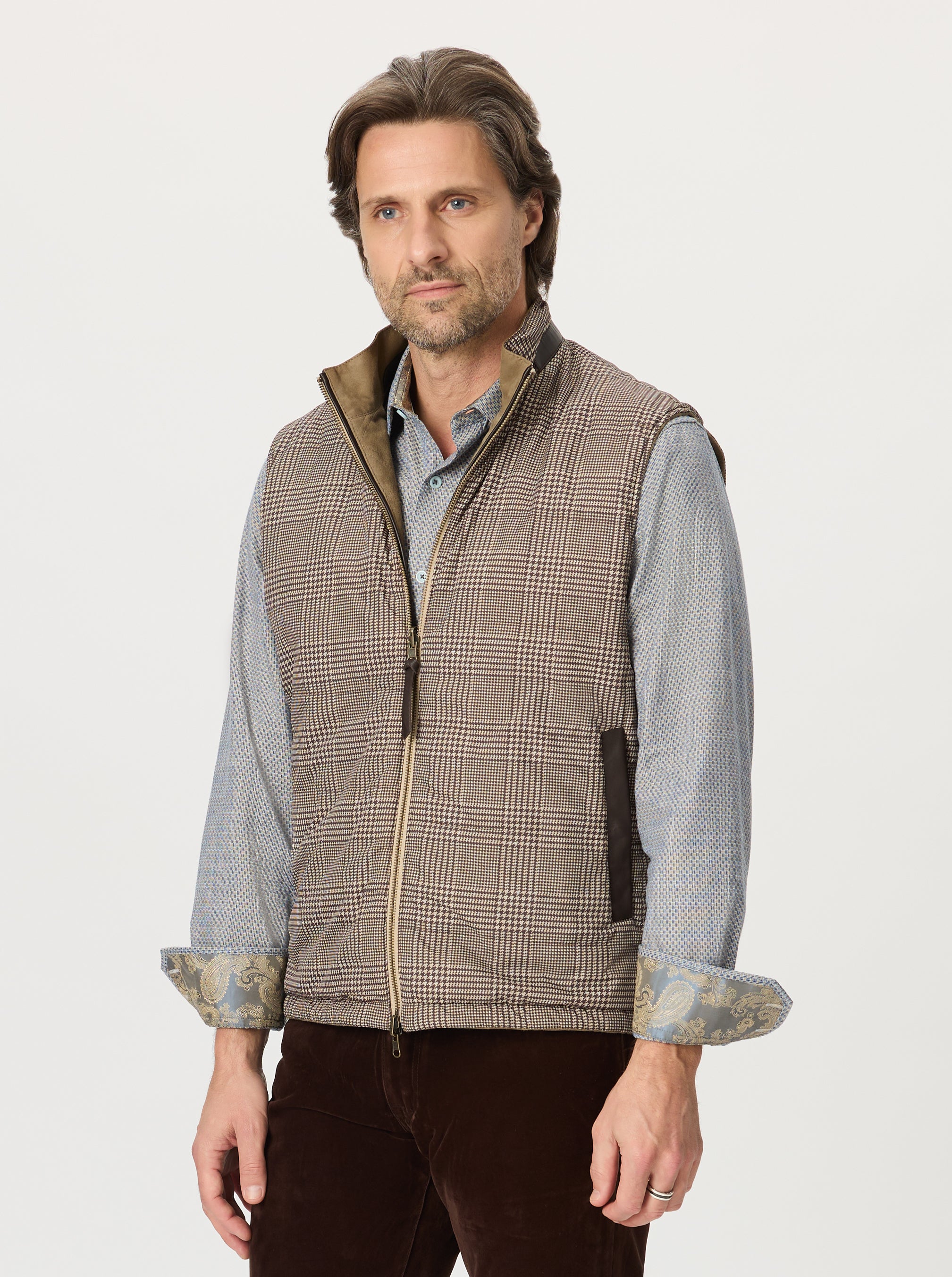CAUTHORNE LEATHER VEST