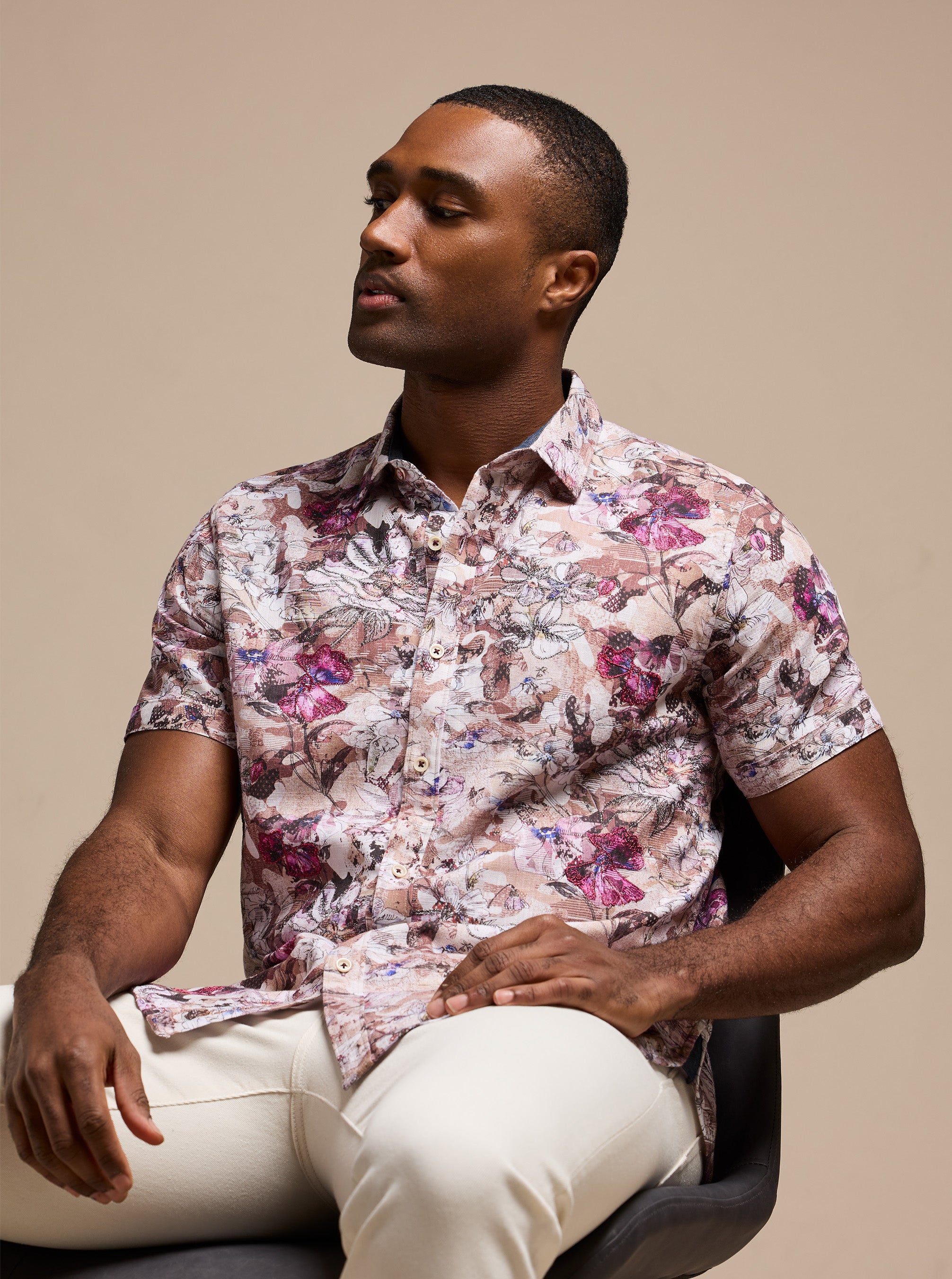 SHILLINGFORD SHORT SLEEVE BUTTON DOWN SHIRT