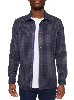 PURCELL LONG SLEEVE BUTTON DOWN OVER SHIRT