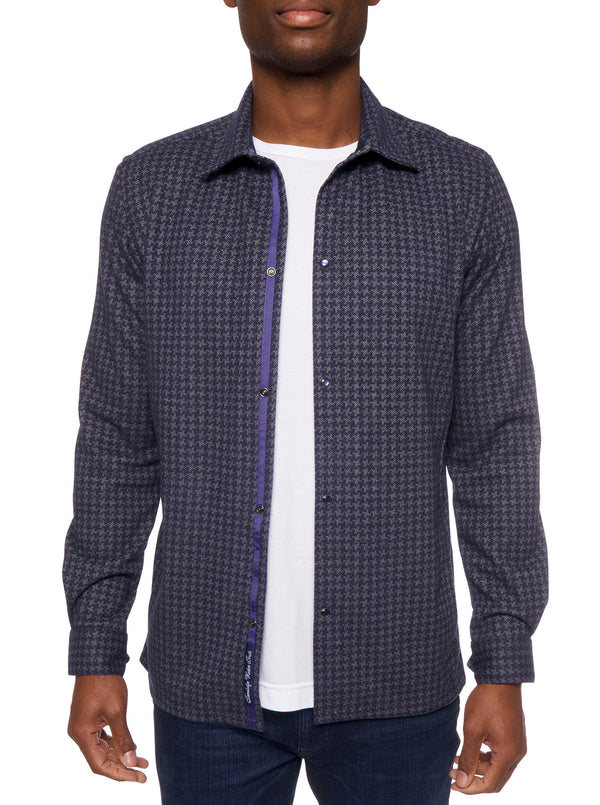 PURCELL LONG SLEEVE BUTTON DOWN OVER SHIRT