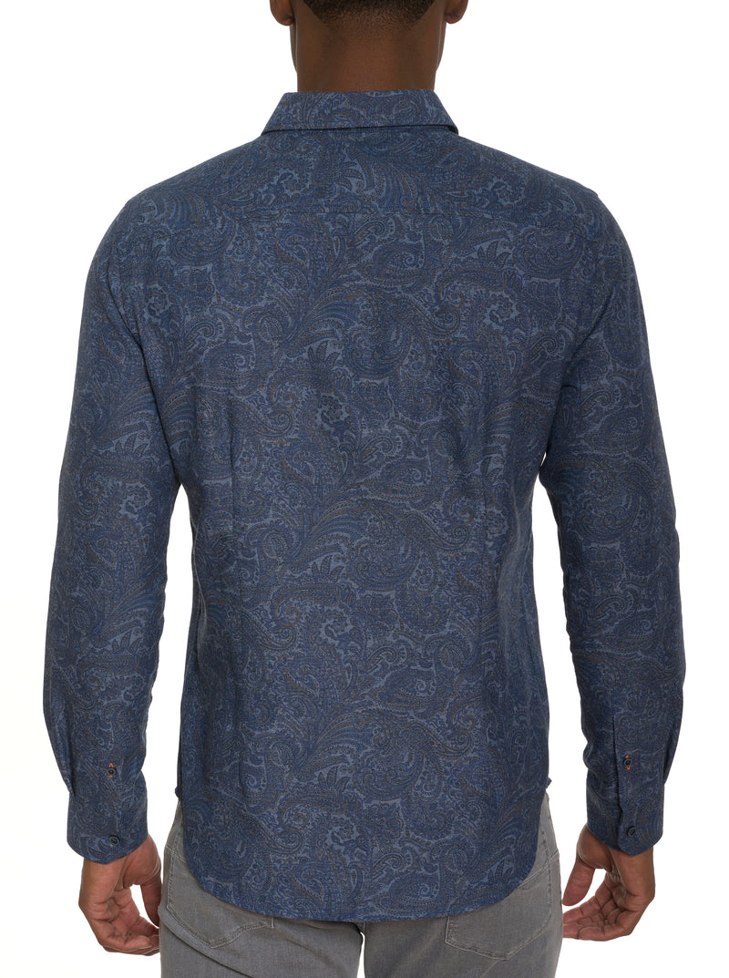 AMRANI LONG SLEEVE BUTTON DOWN SHIRT