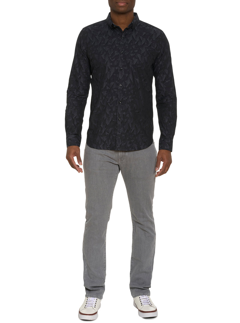 KAMAL LONG SLEEVE BUTTON DOWN SHIRT