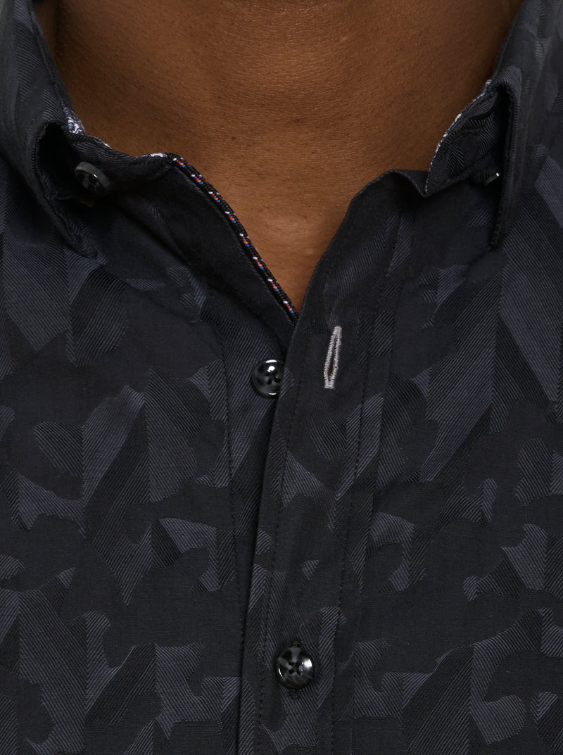 KAMAL LONG SLEEVE BUTTON DOWN SHIRT