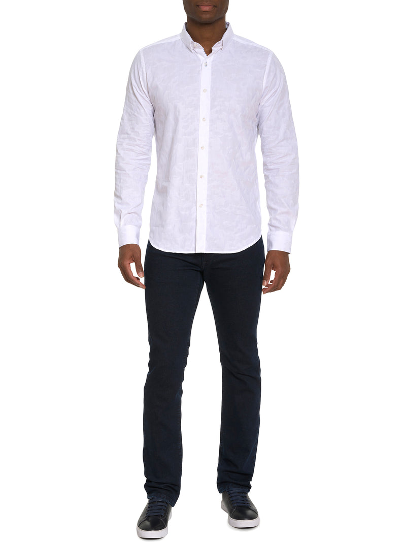 KAMAL LONG SLEEVE BUTTON DOWN SHIRT