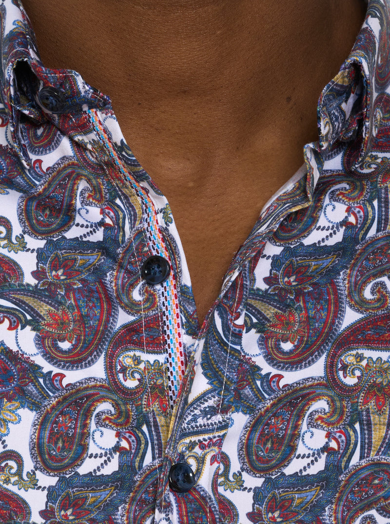 SABIR LONG SLEEVE BUTTON DOWN SHIRT