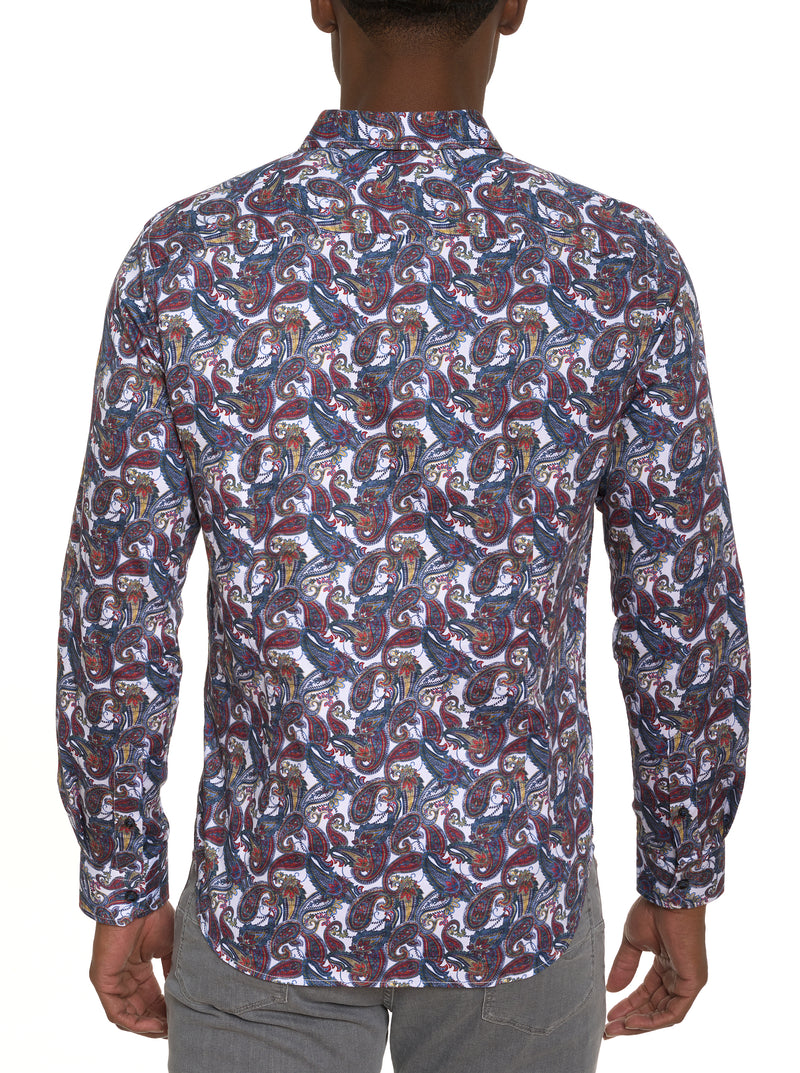 SABIR LONG SLEEVE BUTTON DOWN SHIRT