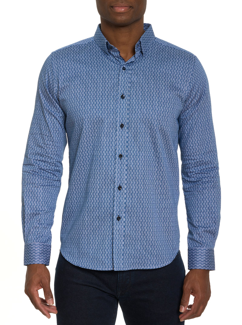 RAMI LONG SLEEVE BUTTON DOWN SHIRT