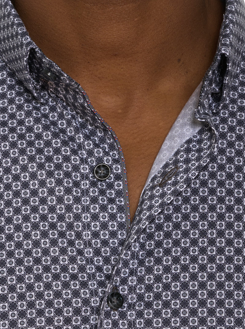BARESE LONG SLEEVE BUTTON DOWN SHIRT