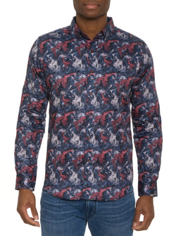 CASELLA LONG SLEEVE BUTTON DOWN SHIRT