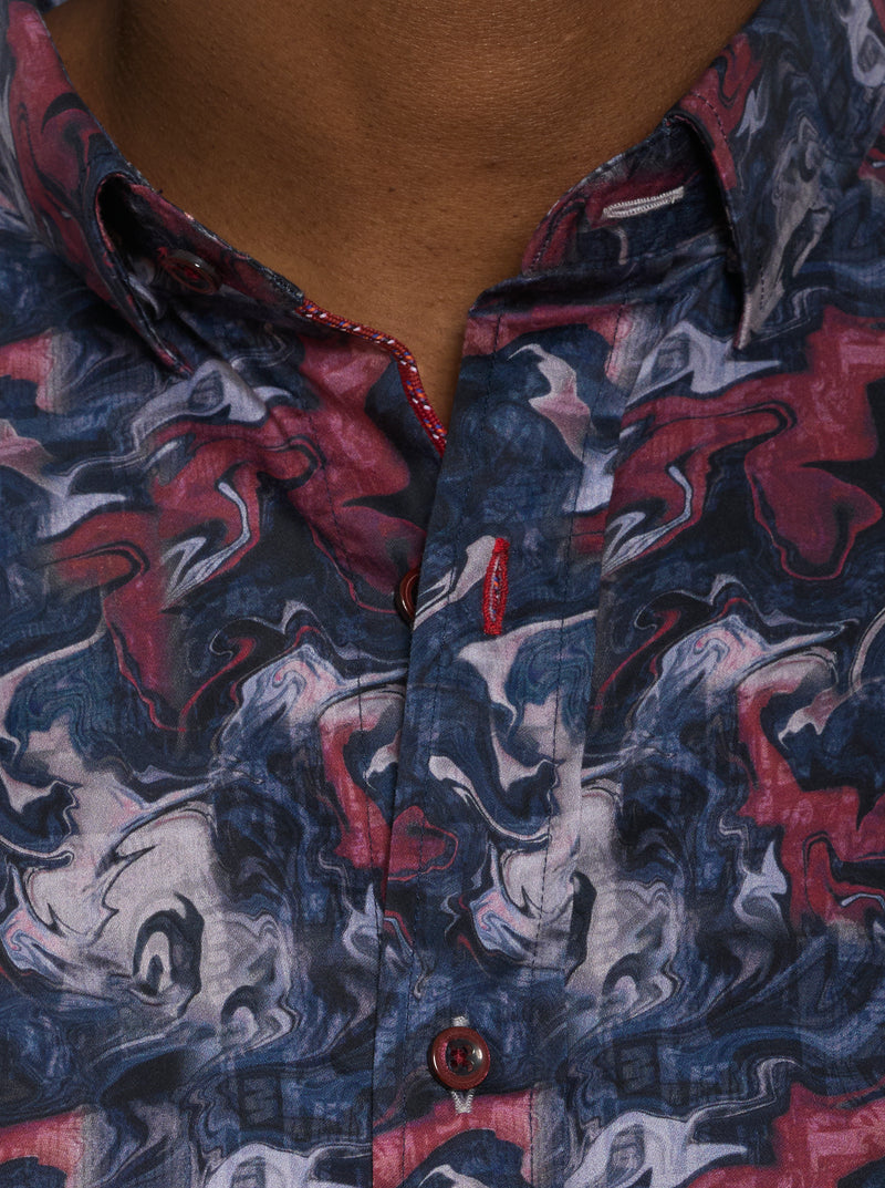 CASELLA LONG SLEEVE BUTTON DOWN SHIRT
