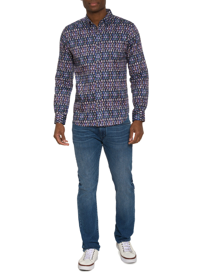 ANDOLINI LONG SLEEVE BUTTON DOWN SHIRT