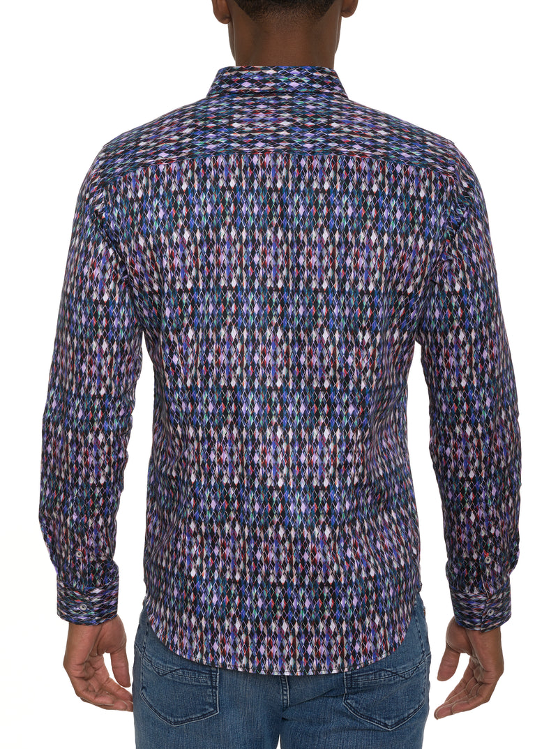 ANDOLINI LONG SLEEVE BUTTON DOWN SHIRT